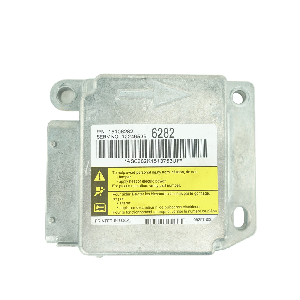 2005 Canyon Colorado Extended or Crew Cab Airbag Restraints Control Module Computer