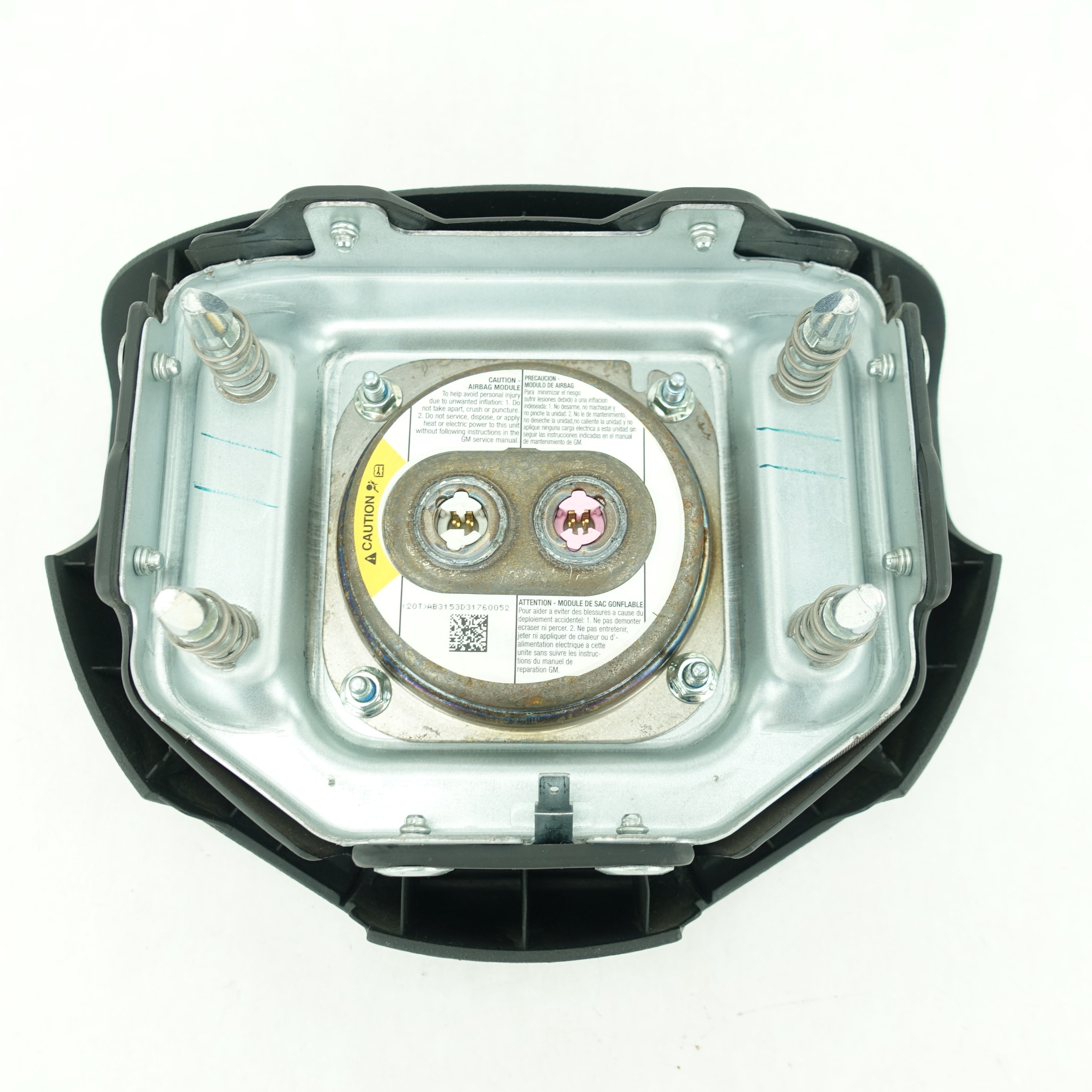 Chevy Colorado Driver Steering Wheel Airbag Air Bag Black Left 2004 2005 2006 2007 2008 2009 2010 2011 2012