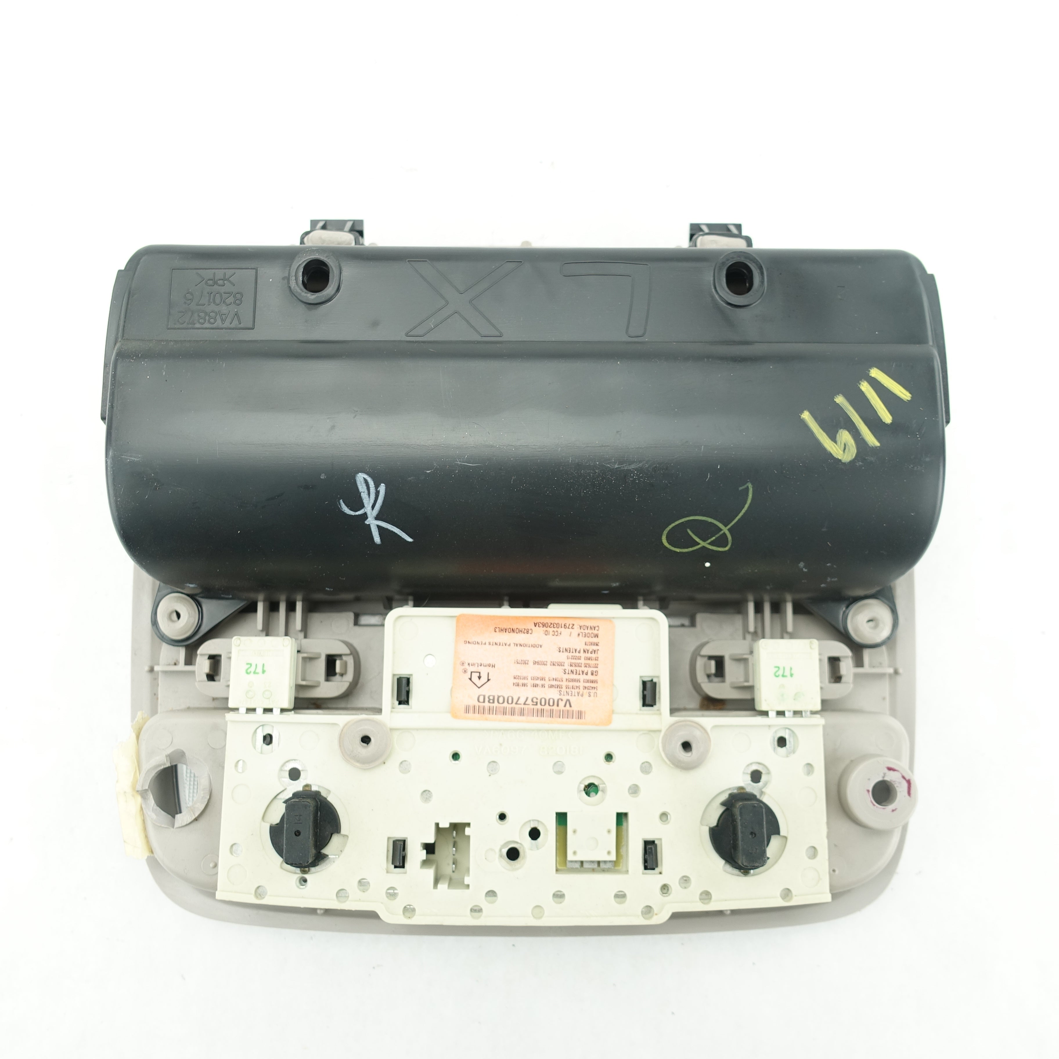 Damage 2000 2001 2002 2003 Honda Odyssey Overhead Console Dome Map Light Garage