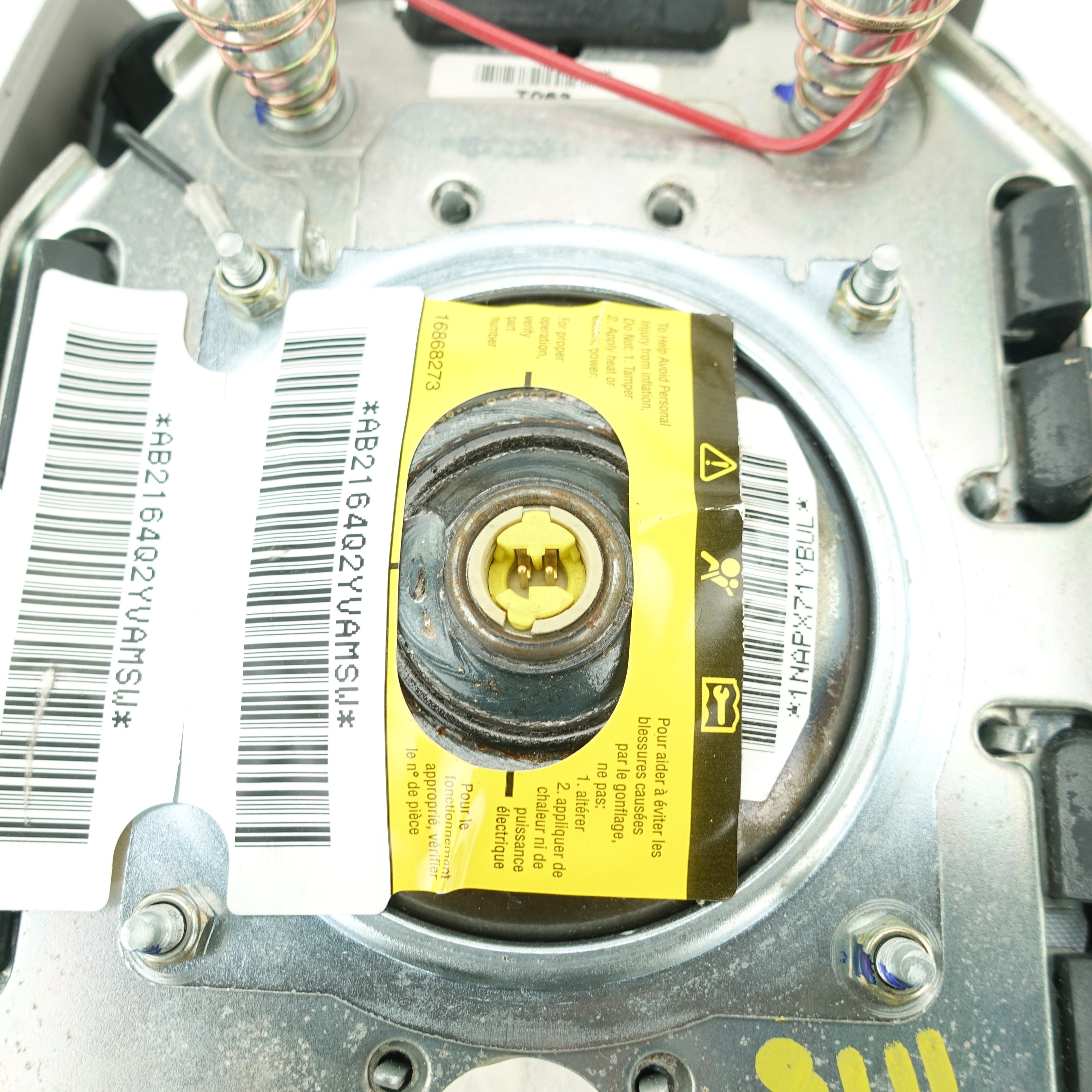 2000 Buick Lesabre Steering Wheel Driver Airbag Air Bag Gray