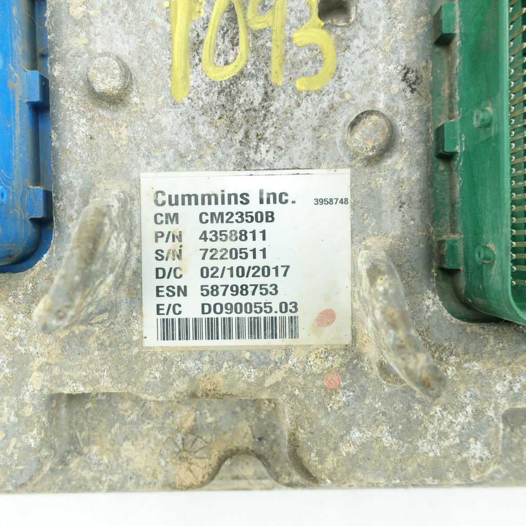 2017 Ram 5500 6.7L Cummins ECM ECU Engine Control Module Computer