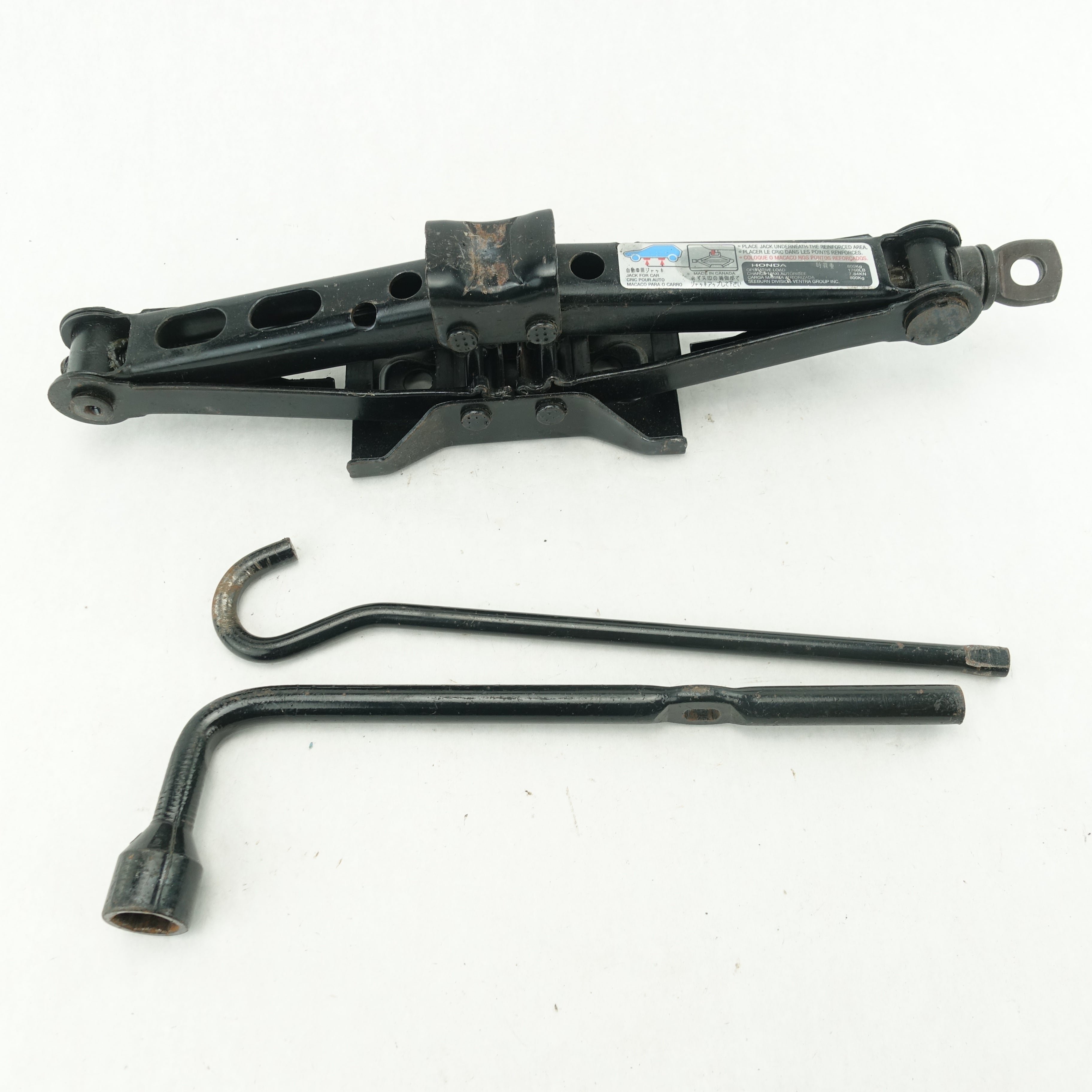 1999 2000 2001 2002 Honda Odyssey Spare Emergency Jack Tool Kit Lug Nut Wrench