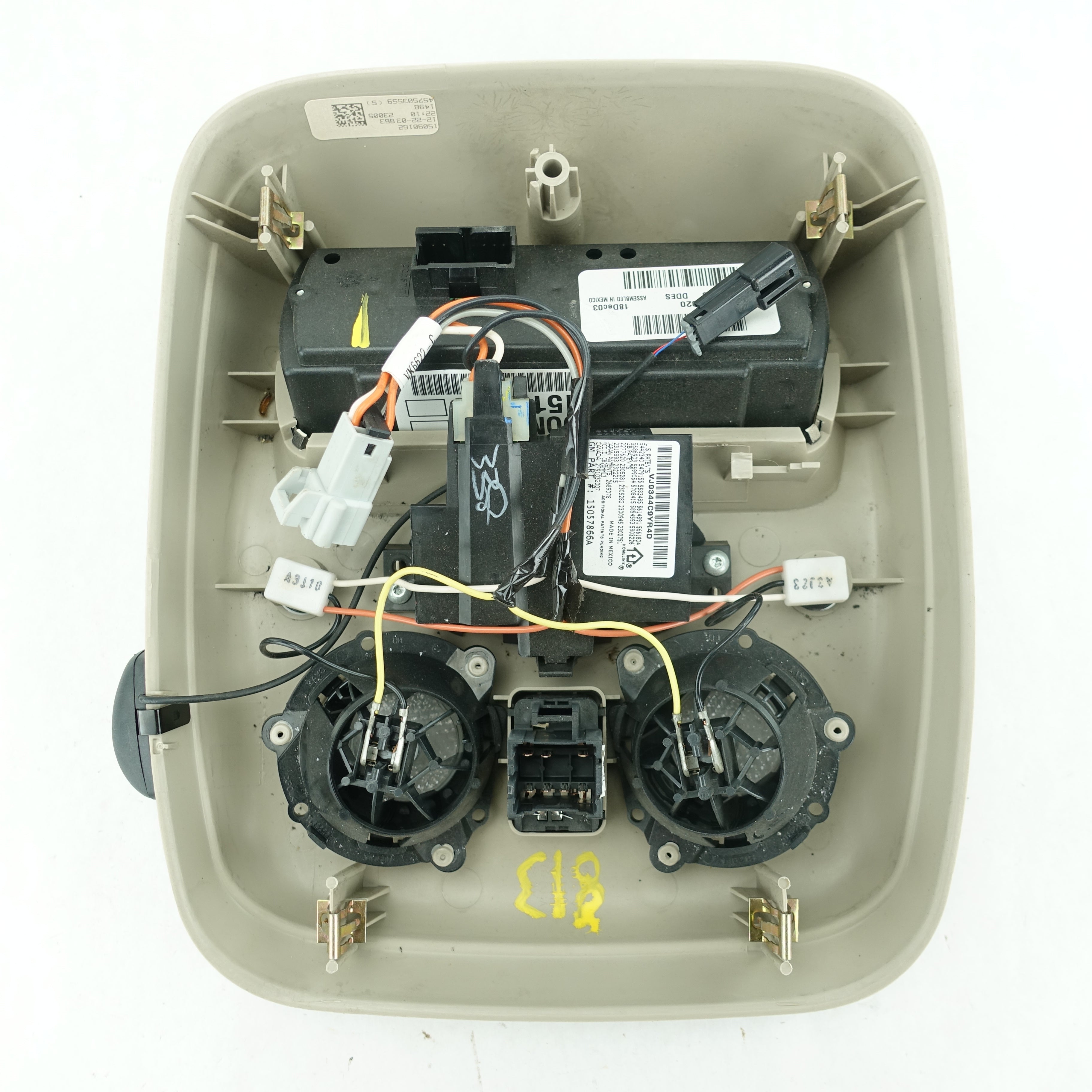 2003 2004 2005 Suburban Yukon Overhead Console Dome Map Light Lamp Garage Opener