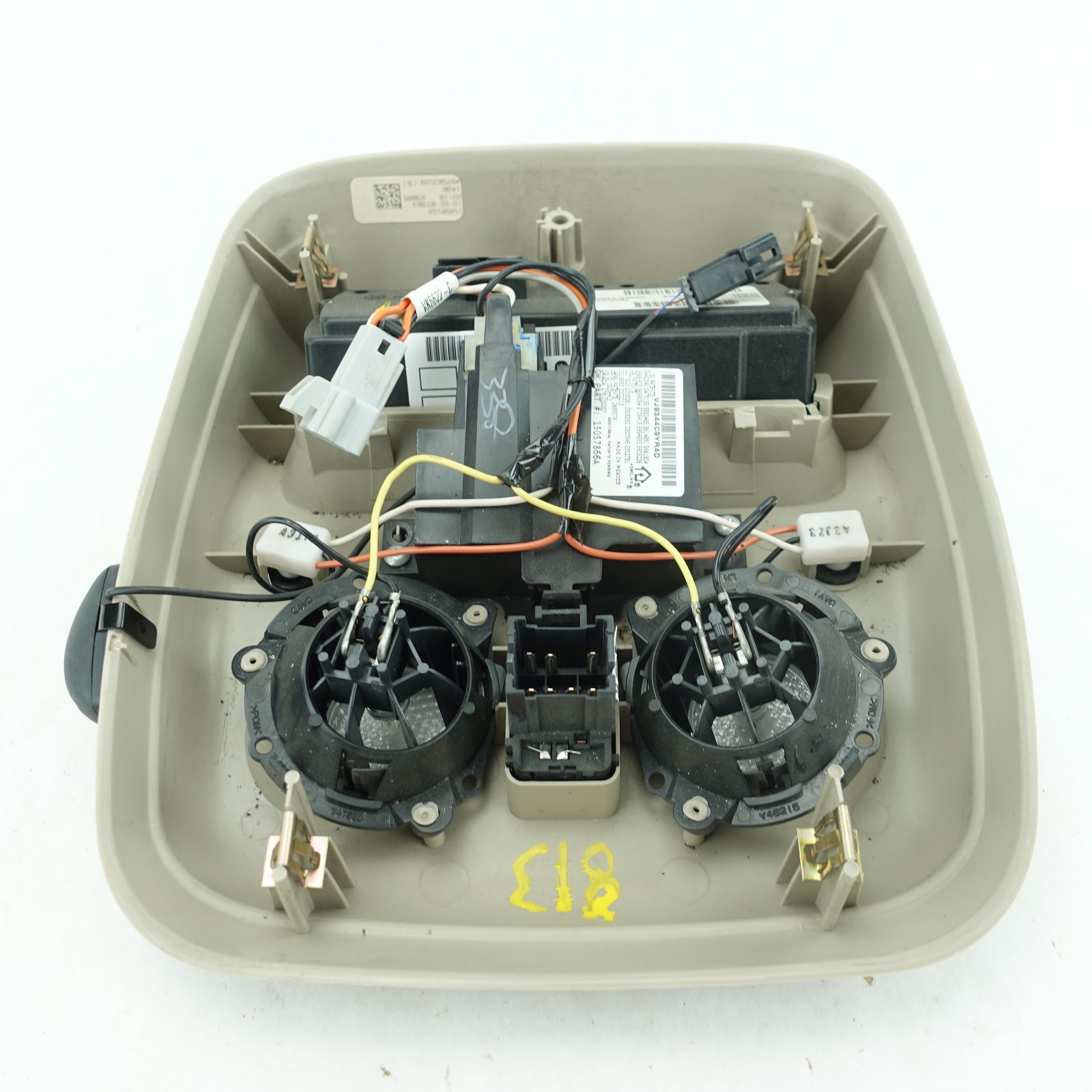 2003 2004 2005 Suburban Yukon Overhead Console Dome Map Light Lamp Garage Opener