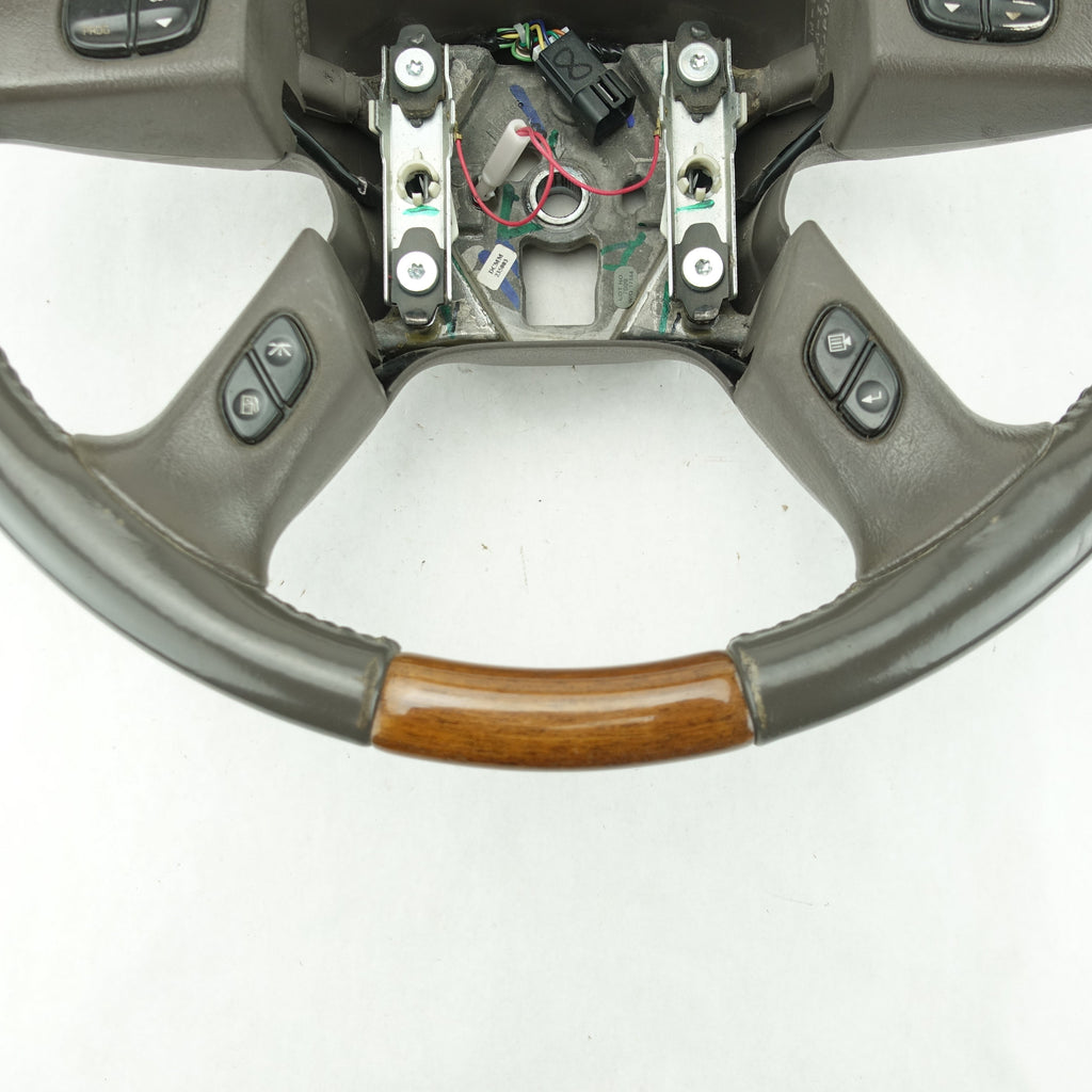 2003 2004 2005 2006 Cadillac Escalade Steering Wheel Woodgrain