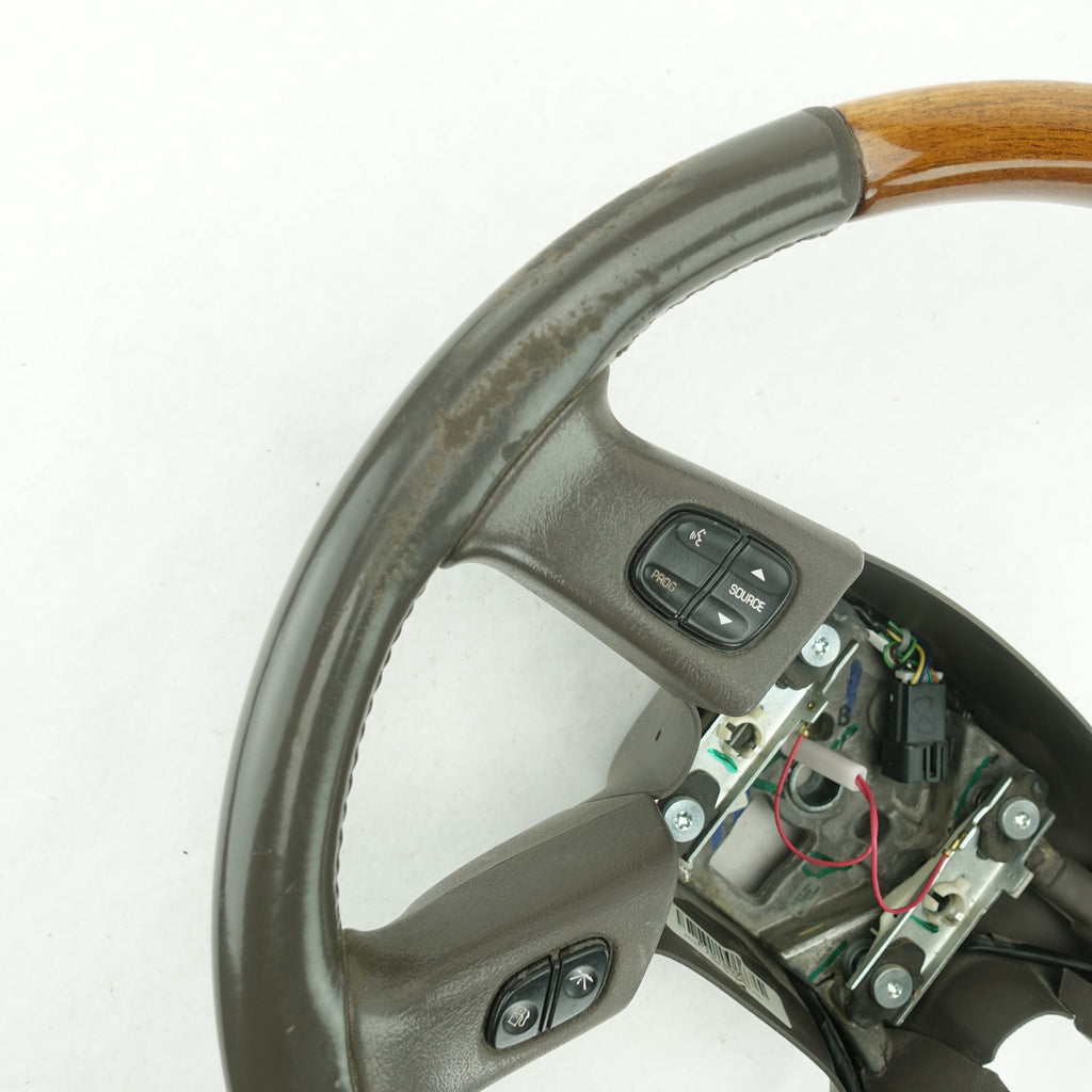 2003 2004 2005 2006 Cadillac Escalade Steering Wheel Woodgrain