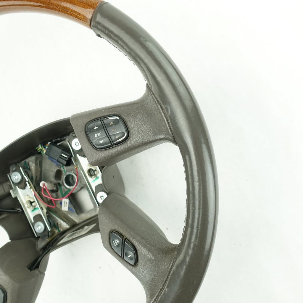 2003 2004 2005 2006 Cadillac Escalade Steering Wheel Woodgrain