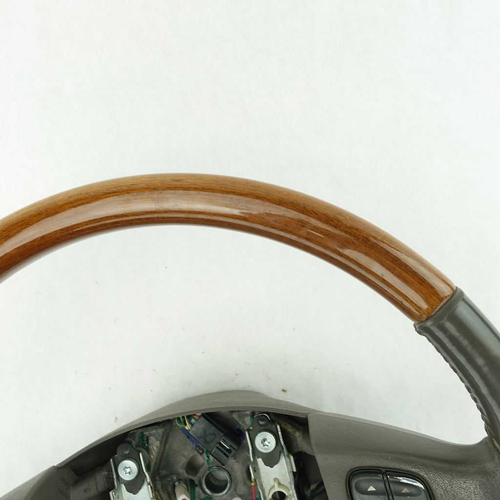 2003 2004 2005 2006 Cadillac Escalade Steering Wheel Woodgrain