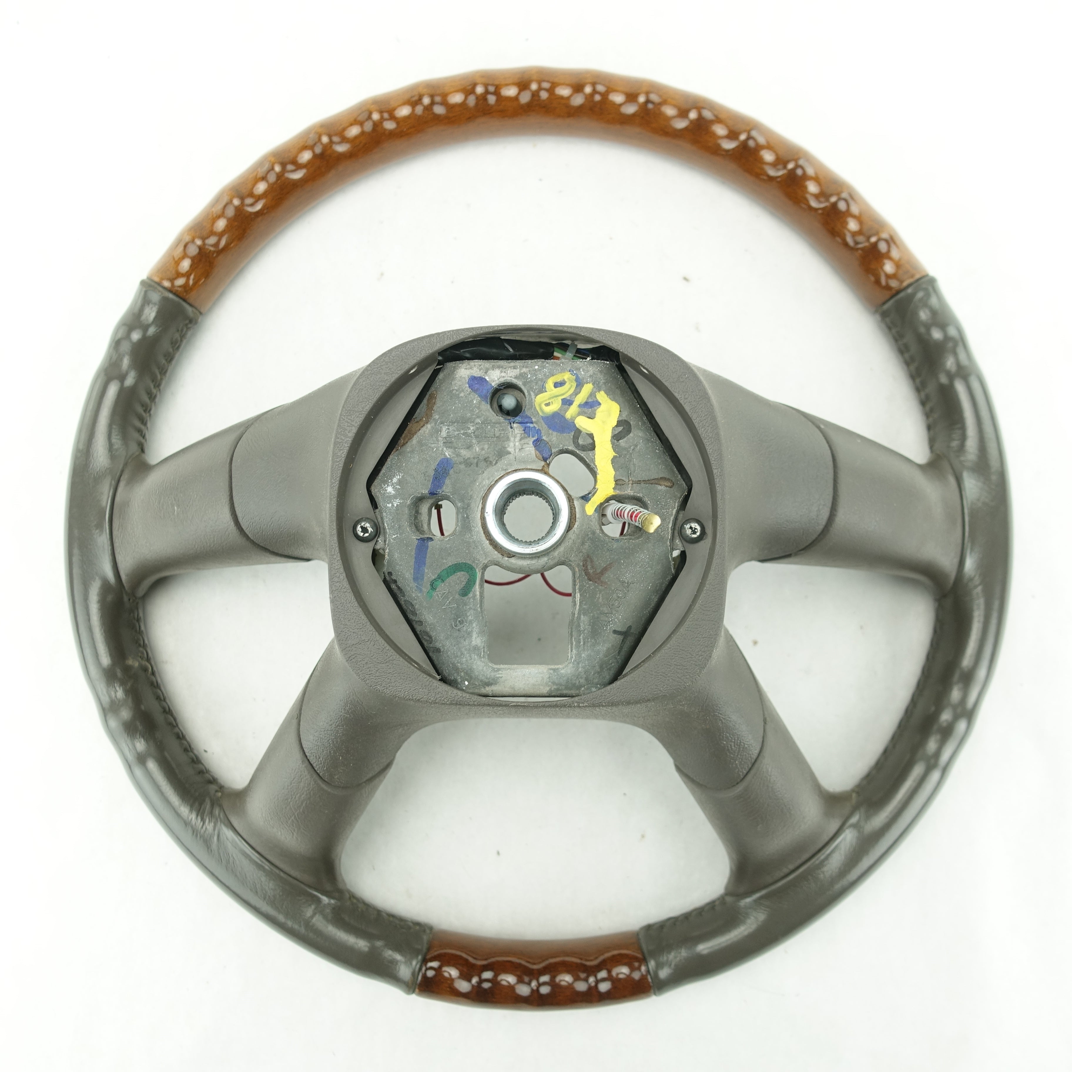 2003 2004 2005 2006 Cadillac Escalade Steering Wheel Woodgrain