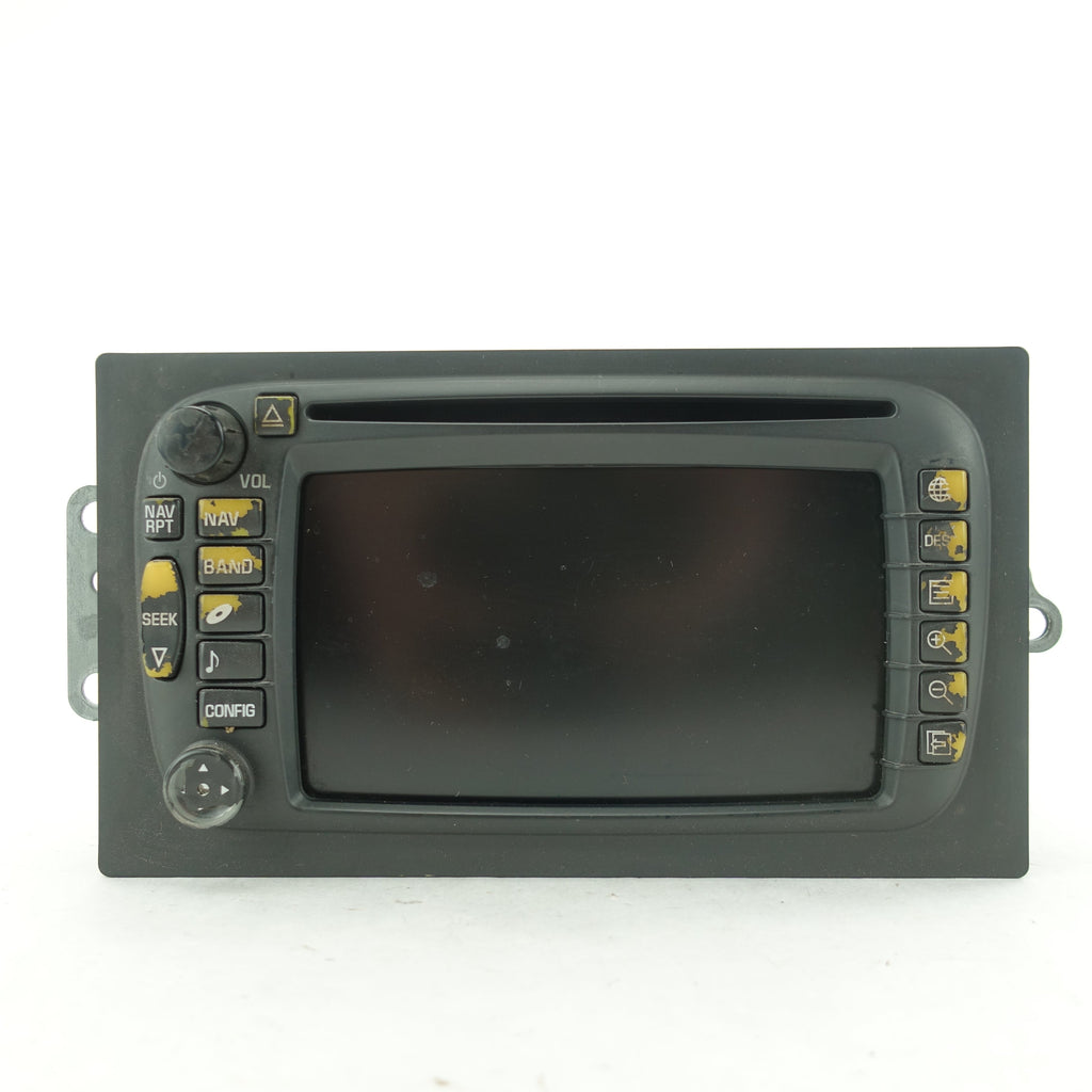 2003 2004 Cadillac Escalade Stereo Head Deck Navigation GPS