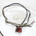 2009 Ford F550 6.8L V10 Positive Negative Battery Cable Wire