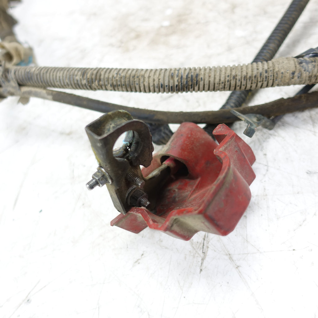 2009 Ford F550 6.8L V10 Positive Negative Battery Cable Wire