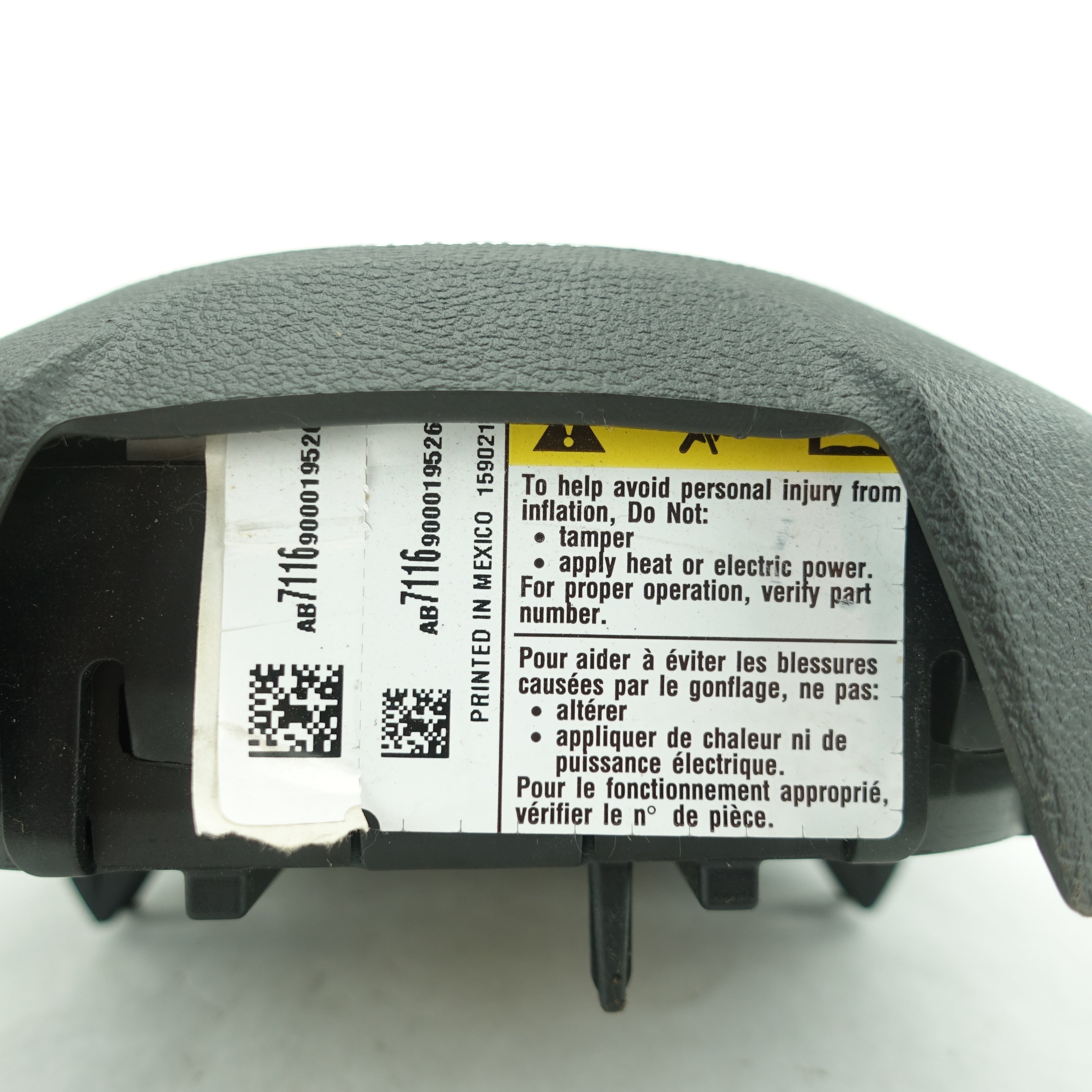 2010 2011 Chevy Camaro Drivers Steering Wheel Airbag Air Bag Black