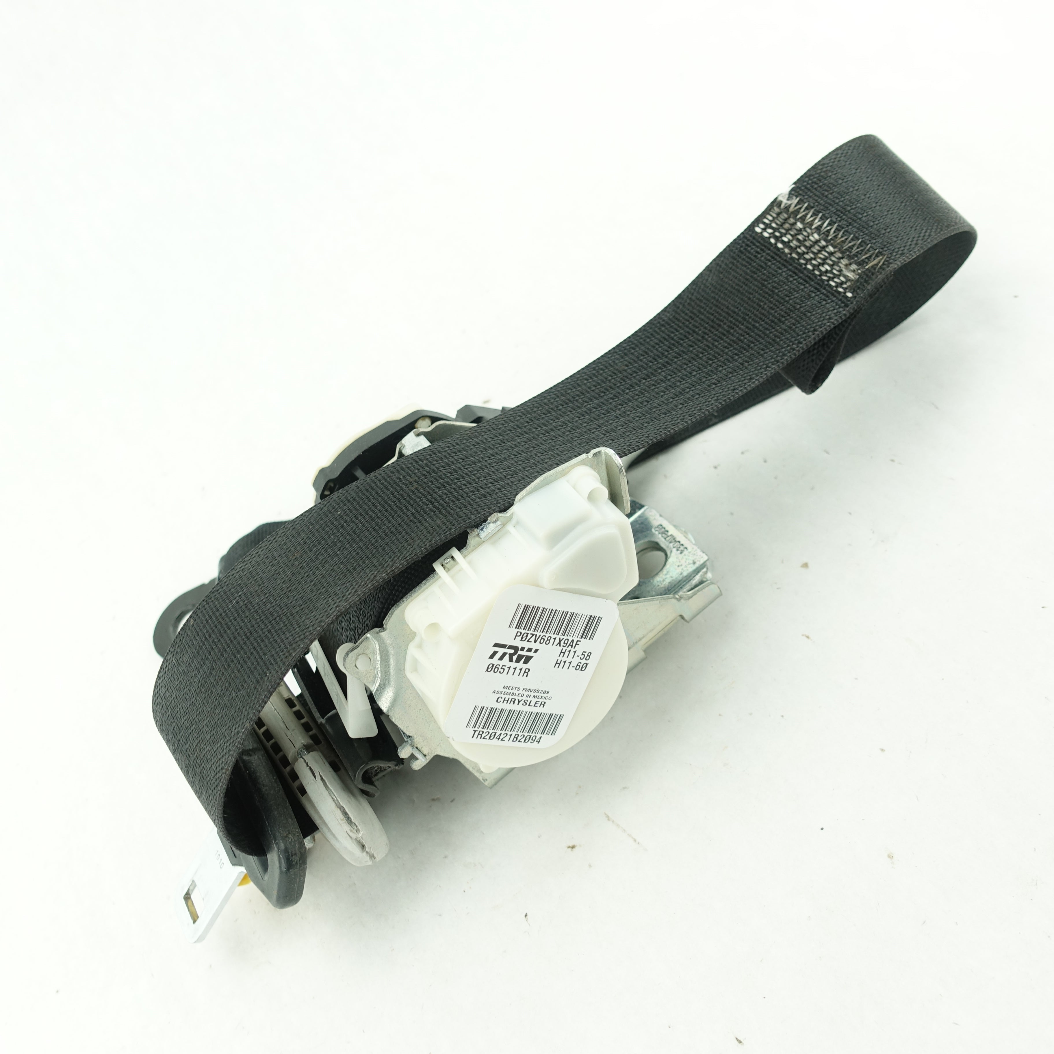2011 2012 2013 2014 2015 16 Town & Country Caravan Right Front Manual Seat Belt