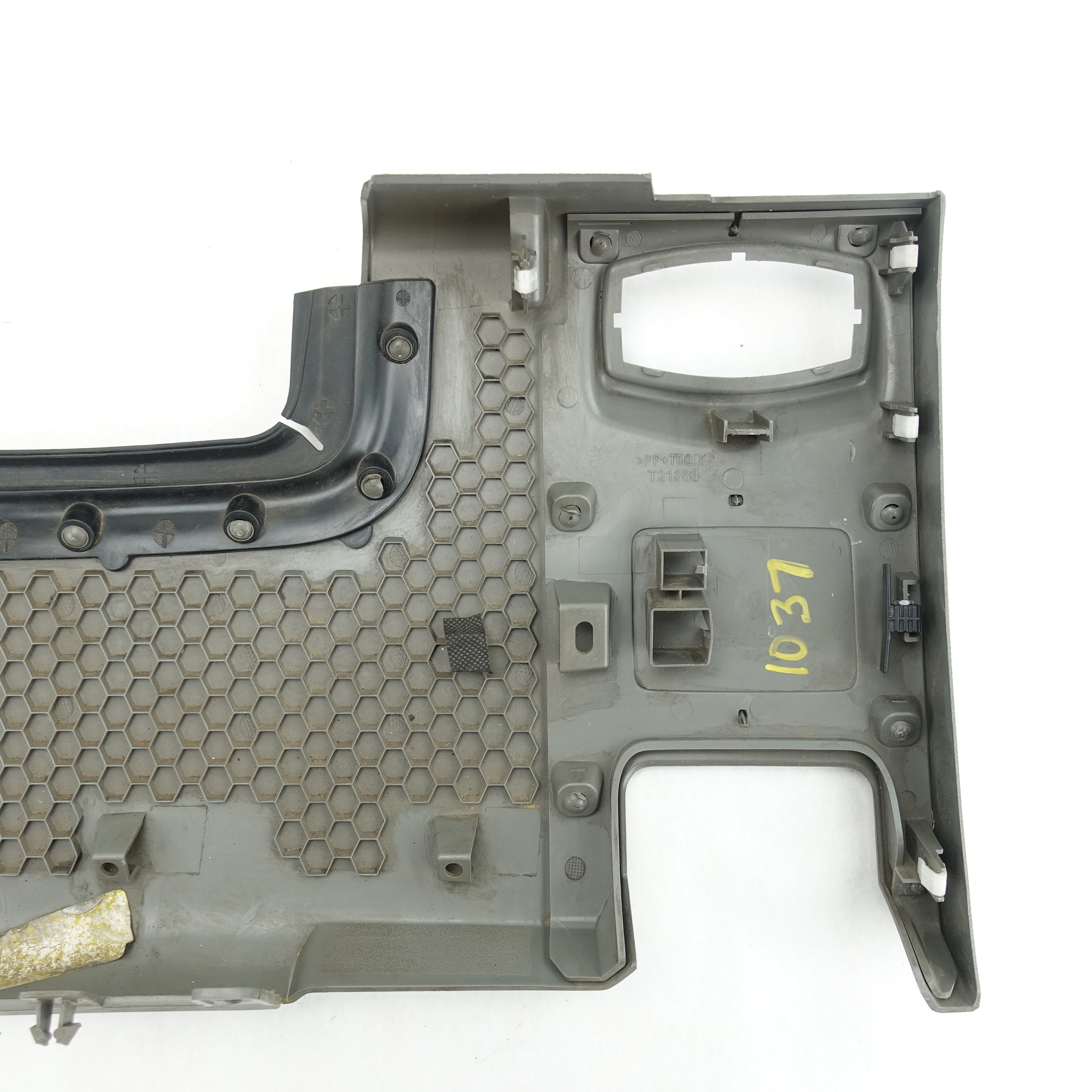 2017 2018 2019 2020 2021 2022 Ford F250 F350 Knee Lower Dash Bolster Gray