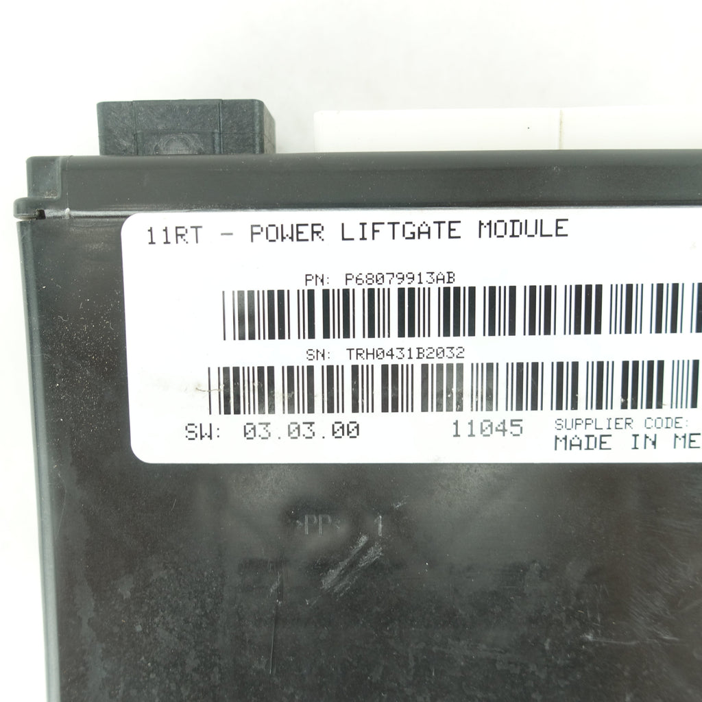 2011 2012 Town & Country Caravan Power Lift Gate Hatch Liftgate Computer Module