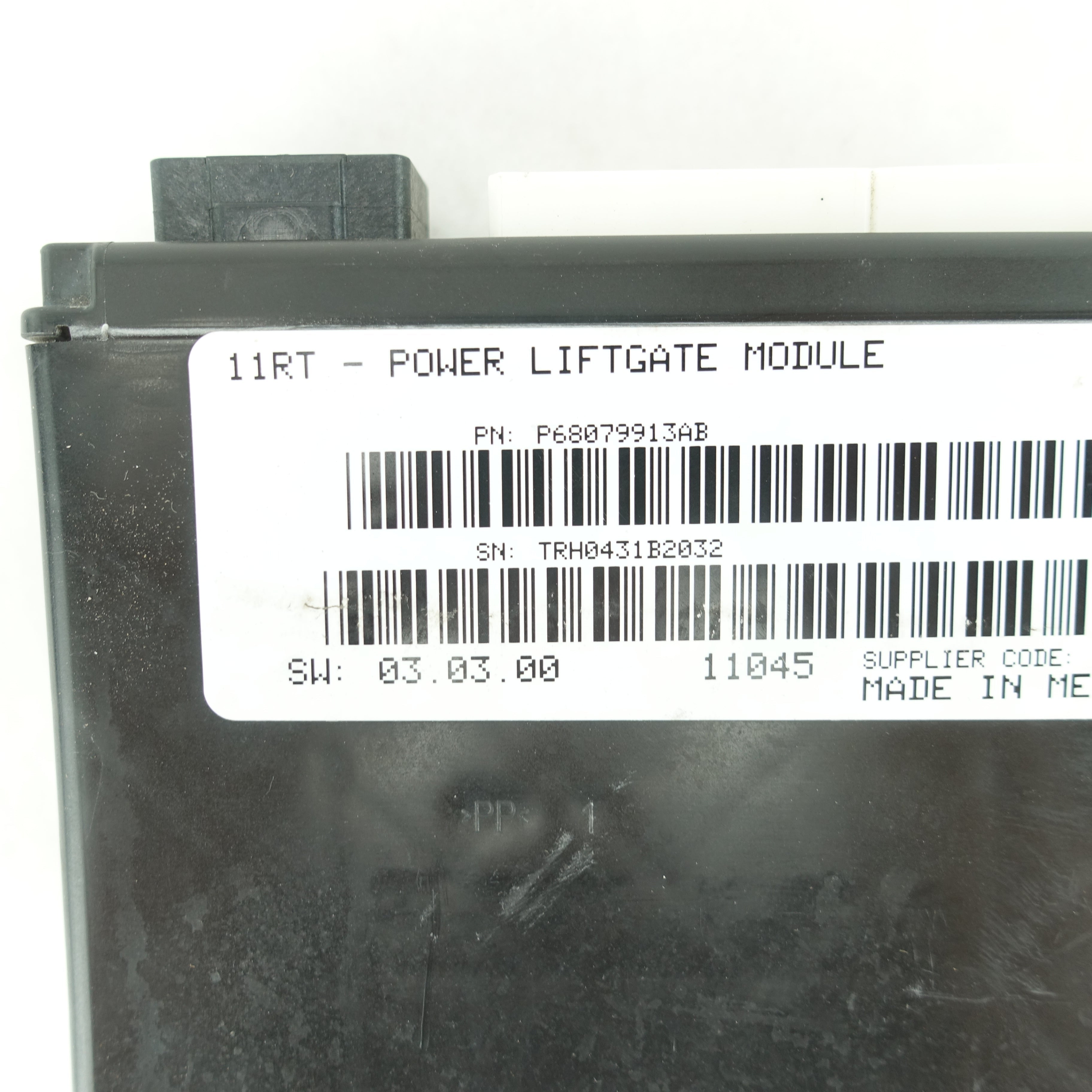 2011 2012 Town & Country Caravan Power Lift Gate Hatch Liftgate Computer Module