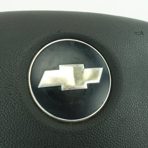 (Dented) 2008 2009 2010 Silverado 1500 Steering Wheel Driver Airbag Air Bag Two Connectors Black