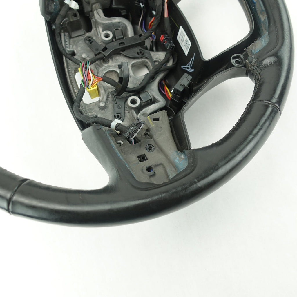 Damage 2020 2021 2022 2023 Silverado Sierra Steering Wheel Leather Heated Black