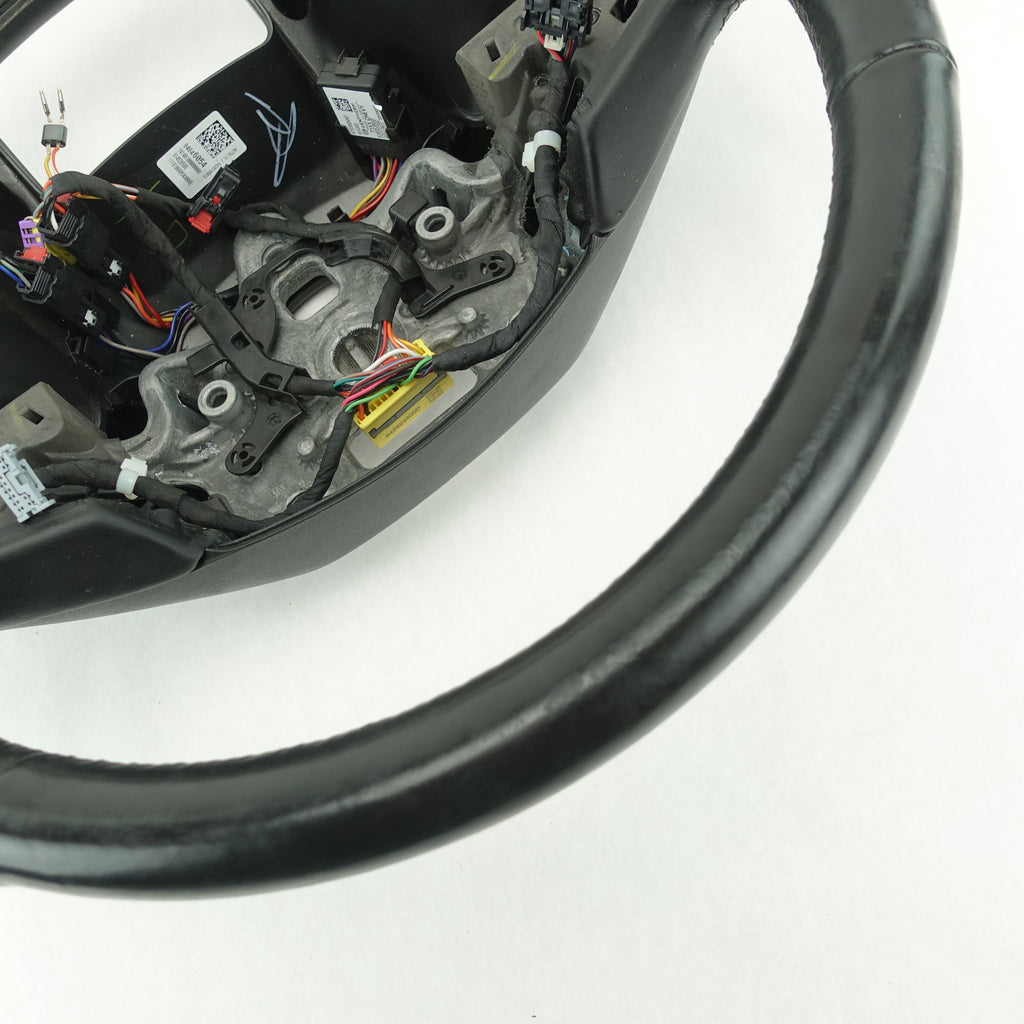 Damage 2020 2021 2022 2023 Silverado Sierra Steering Wheel Leather Heated Black