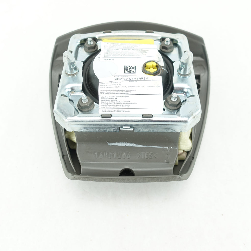 2007 2008 2009 2010 Silverado 2500 3500 Steering Wheel Driver Airbag Air Bag Gray (One Connector)