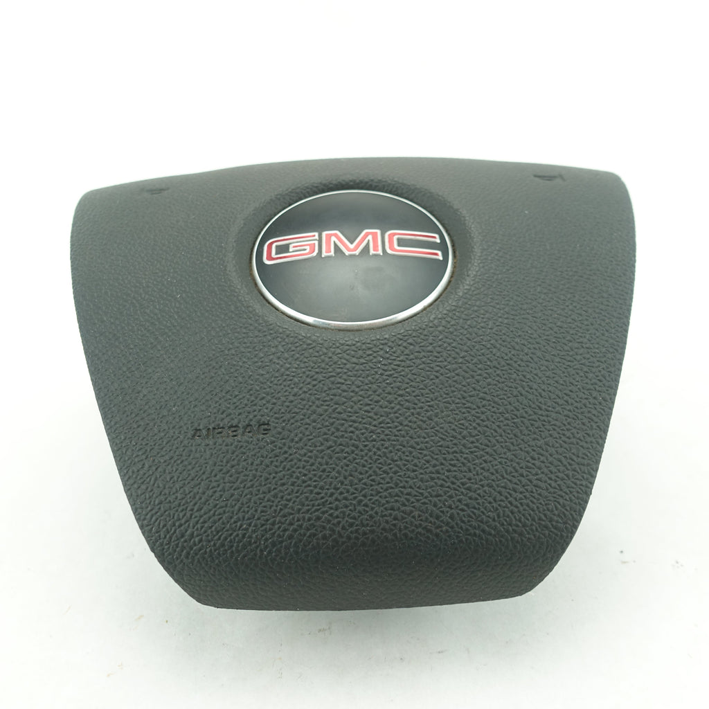 2011 2012 GMC Sierra 2500 3500 Steering Wheel Drivers Airbag Air Bag Black