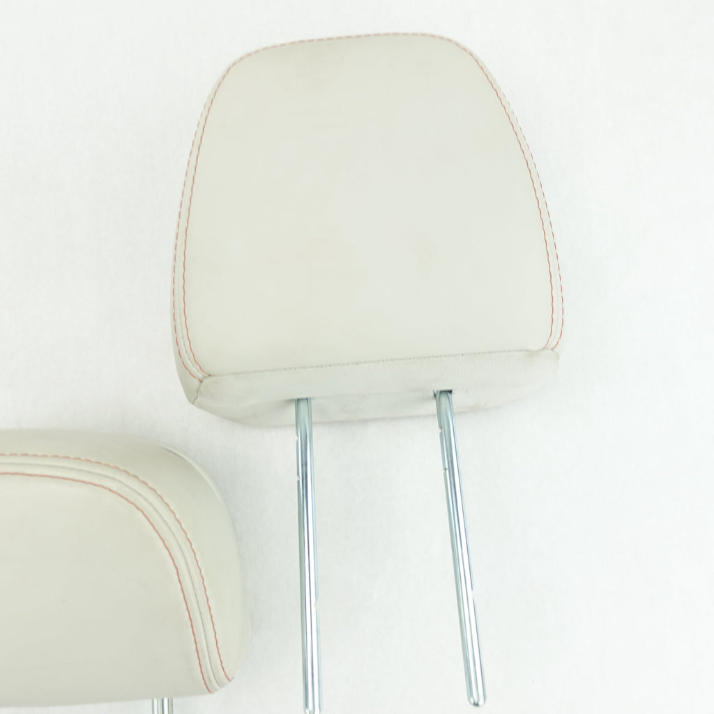 2011 2012 2013 14 Dodge Journey 2nd Second Row Head Rest Headrest White Leather