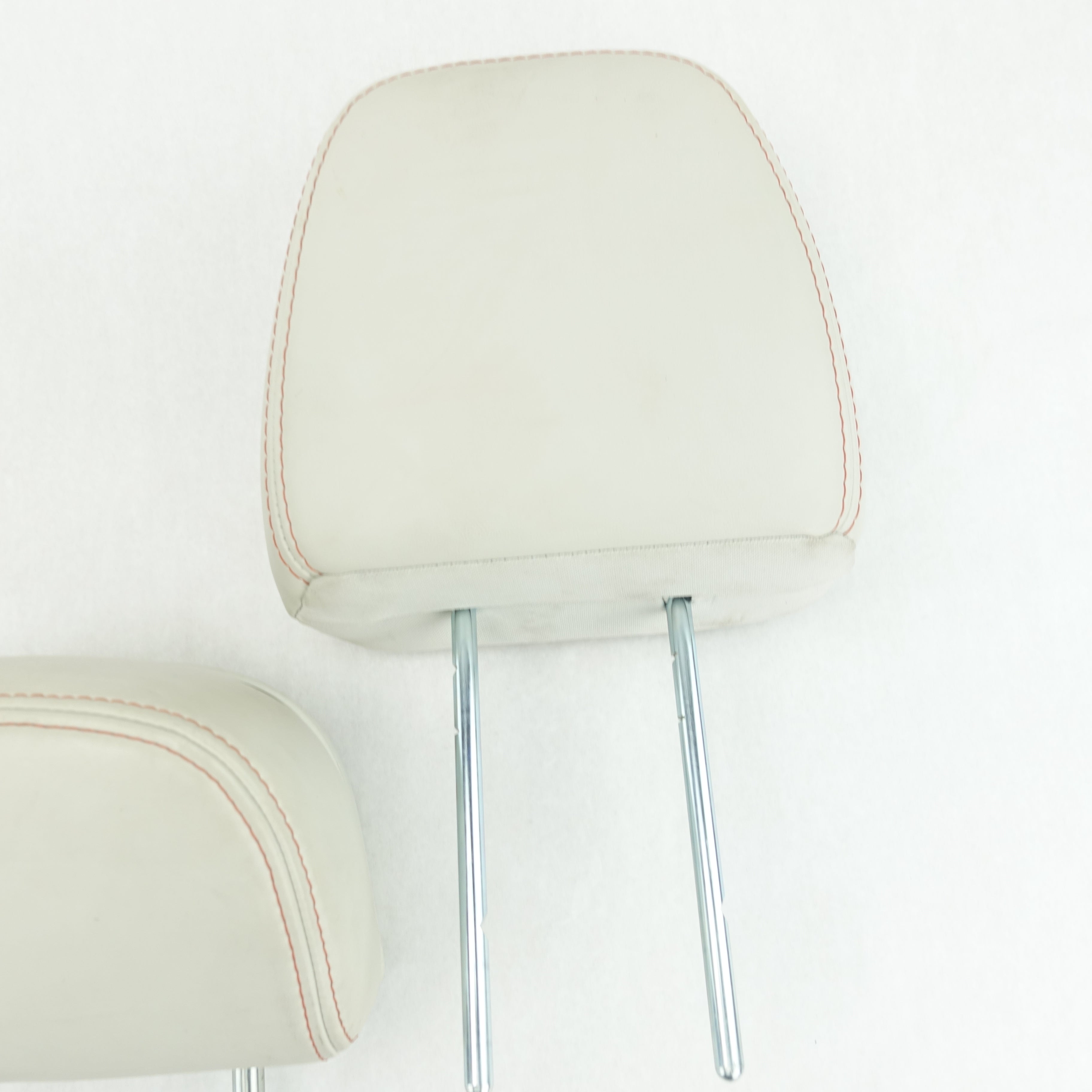 2011 2012 2013 14 Dodge Journey 2nd Second Row Head Rest Headrest White Leather