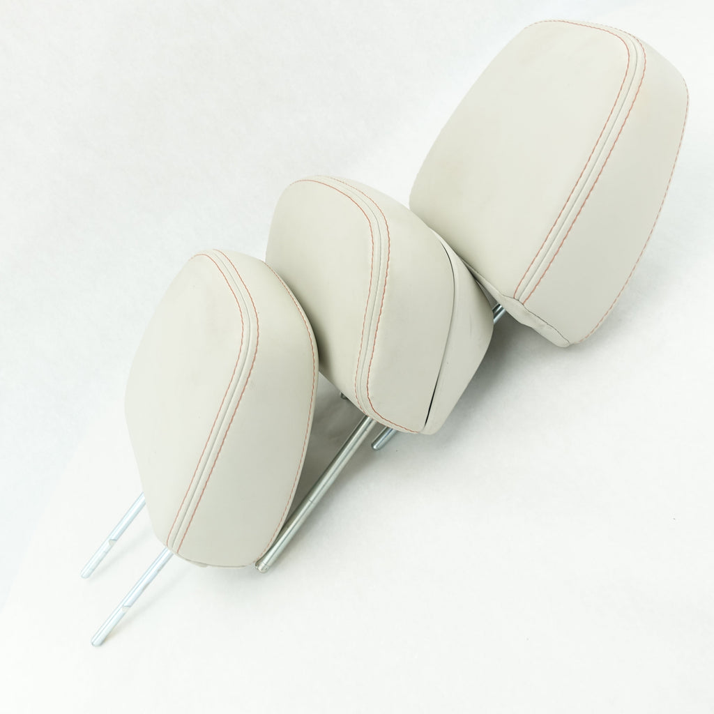 2011 2012 2013 14 Dodge Journey 2nd Second Row Head Rest Headrest White Leather