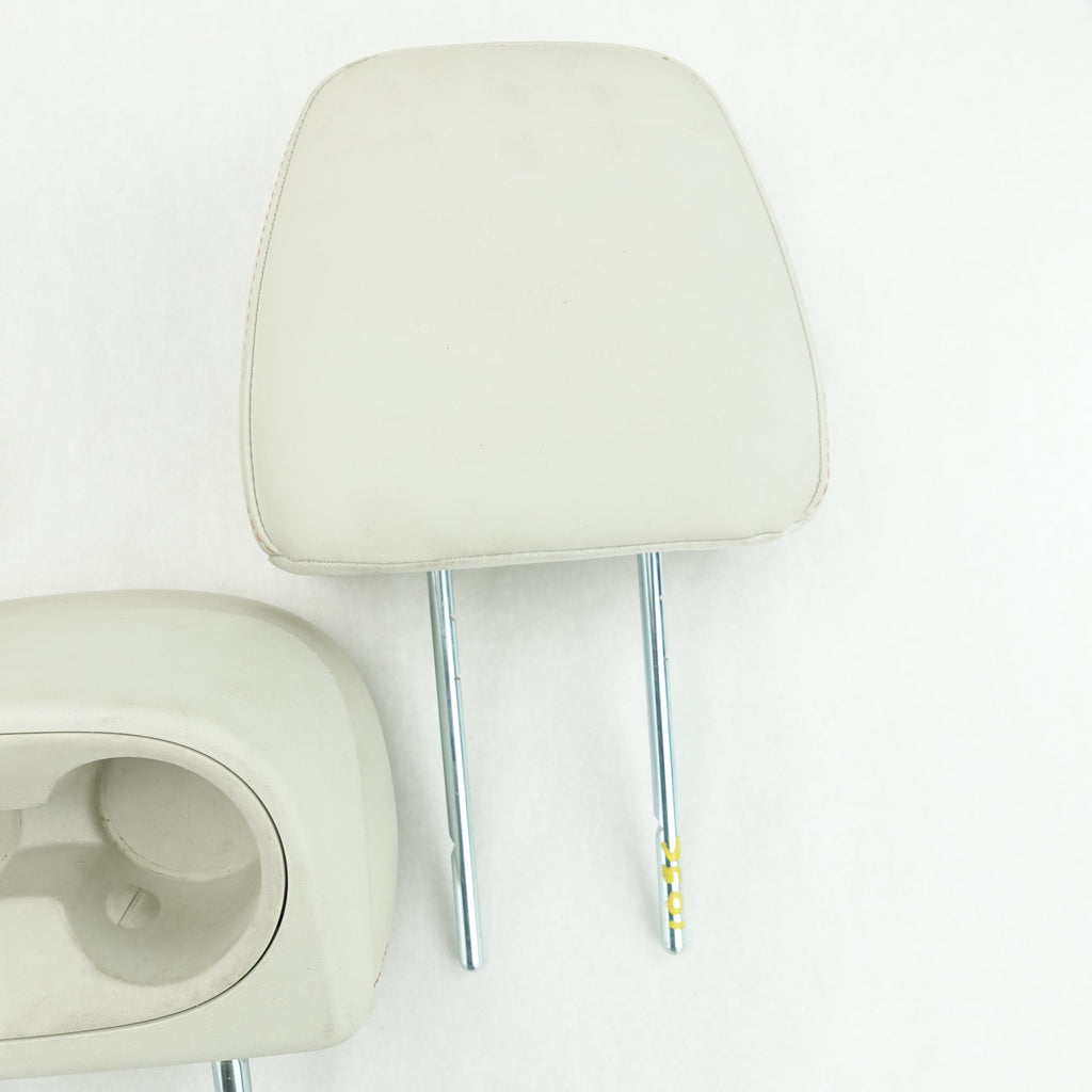 2011 2012 2013 14 Dodge Journey 2nd Second Row Head Rest Headrest White Leather