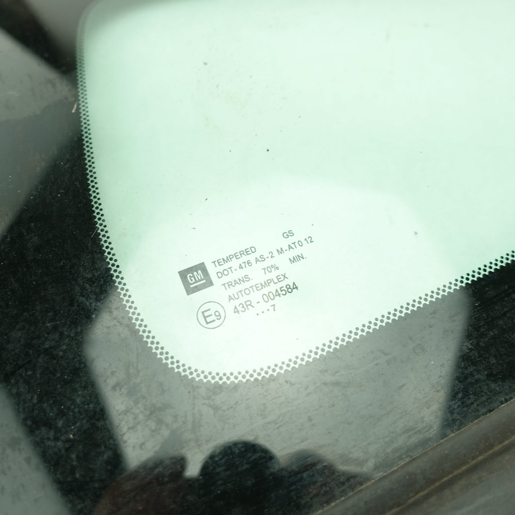 2005 2006 2007 2008 2009 2010 Chevy Cobalt Driver Left Quarter Glass Window