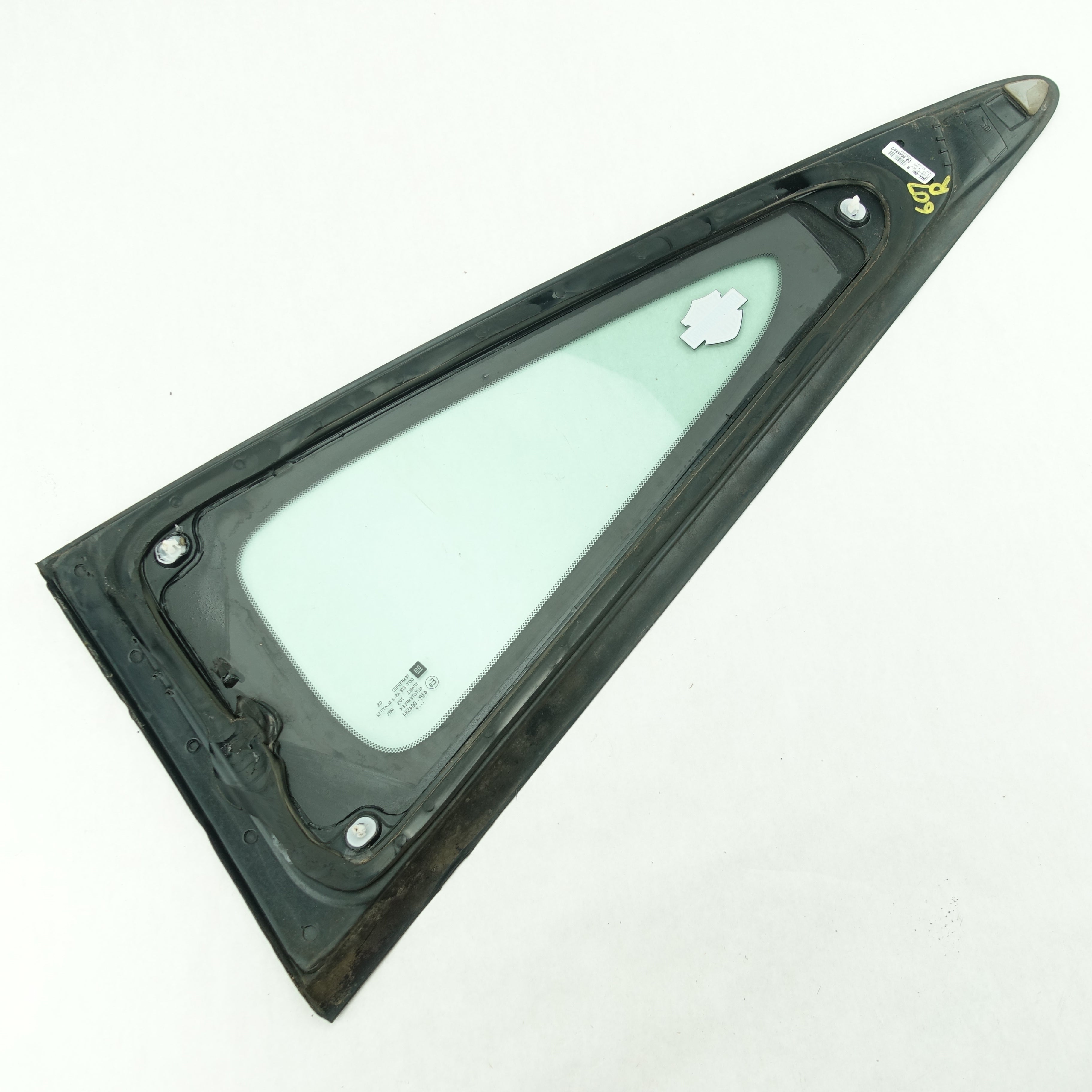 2005 2006 2007 2008 2009 2010 Chevy Cobalt Passenger Right Quarter Glass Window