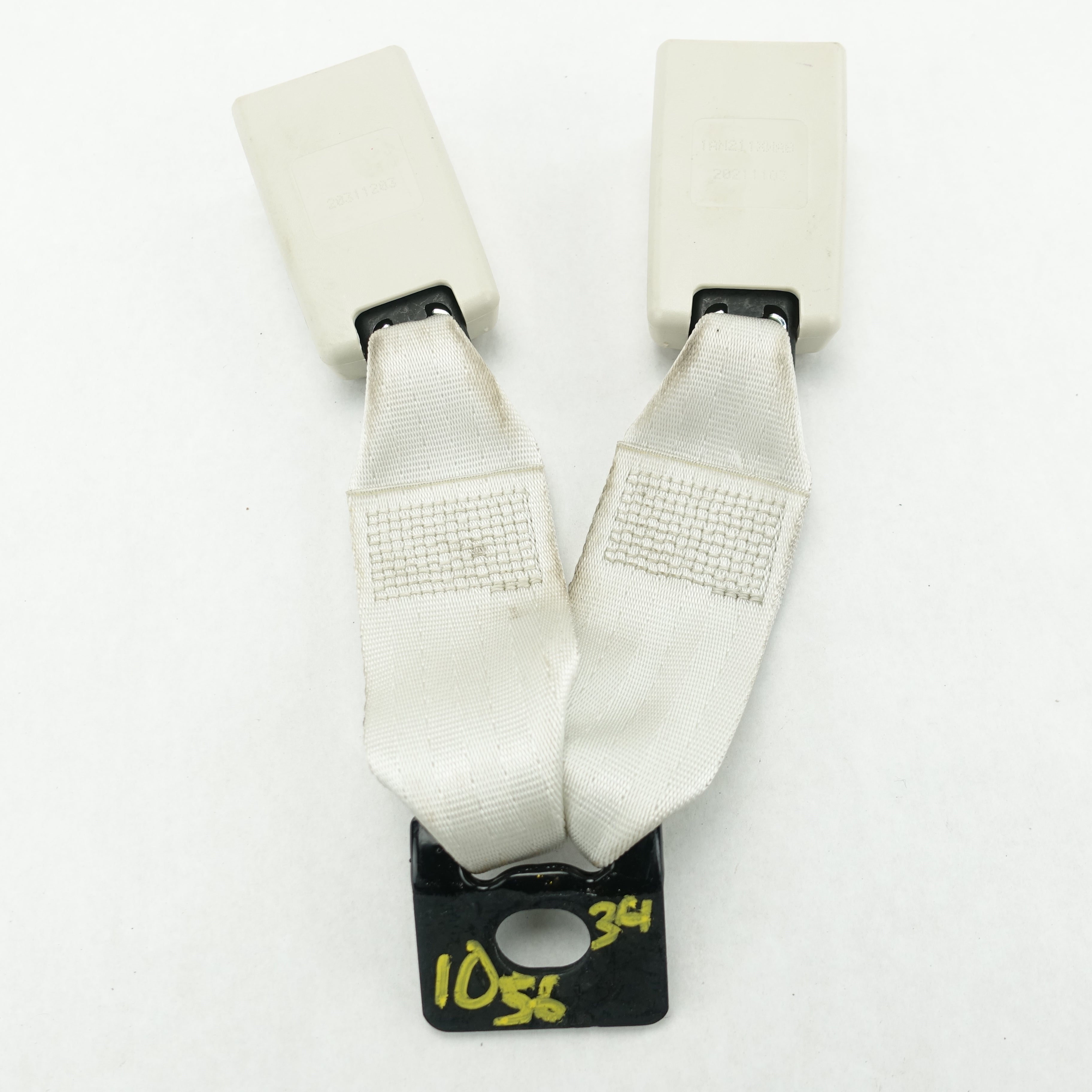 2012 2013 2014 2015 2016 2017 2018 Dodge Journey 3rd Row Seat Belt Buckle White
