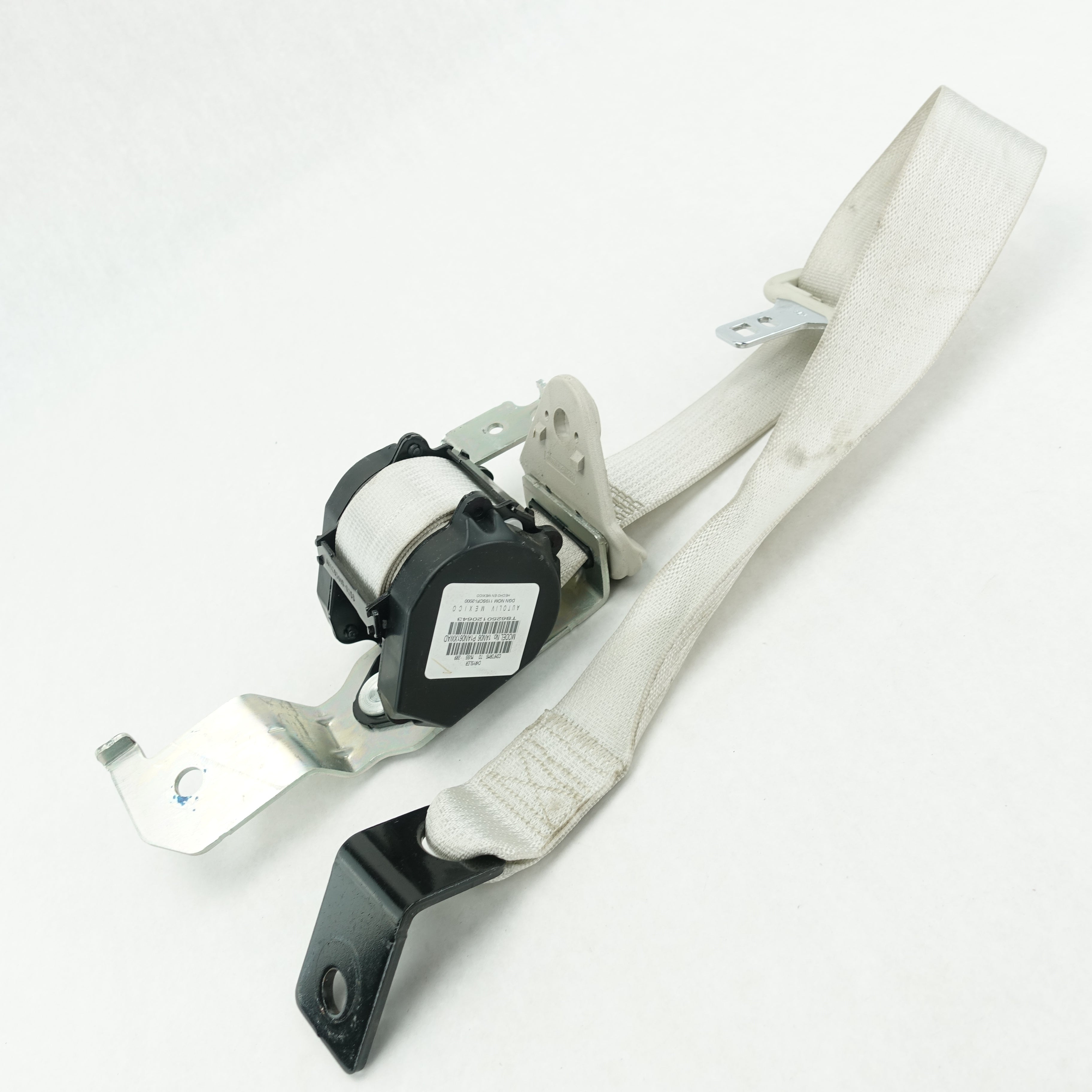 2012 2013 2014 2015 2016 2017 2018 Dodge Journey 3rd Row Right Seat Belt White