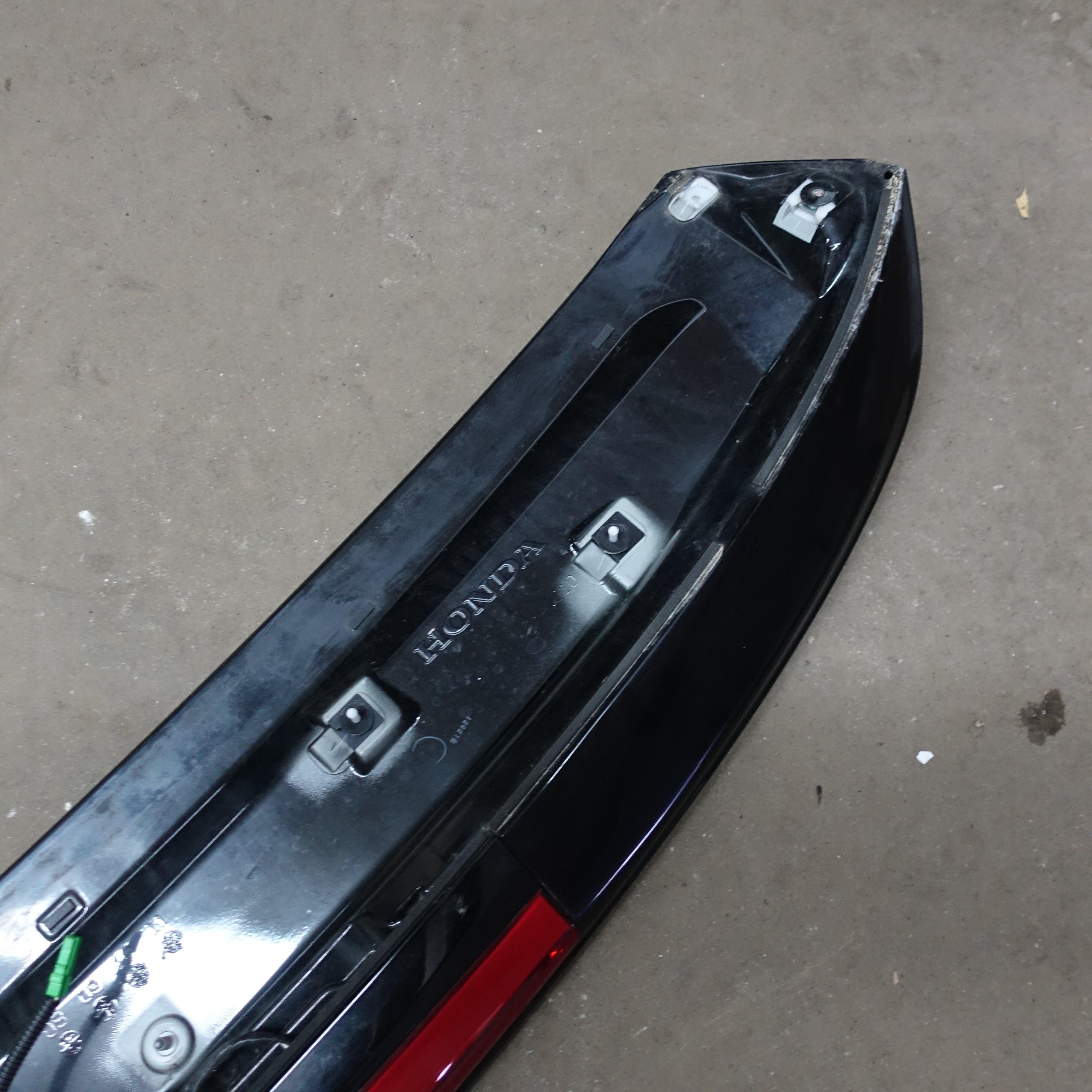 2011 2012 2013 2014 Acura TSX Spoiler Wing 3rd Brake Light Lamp Black