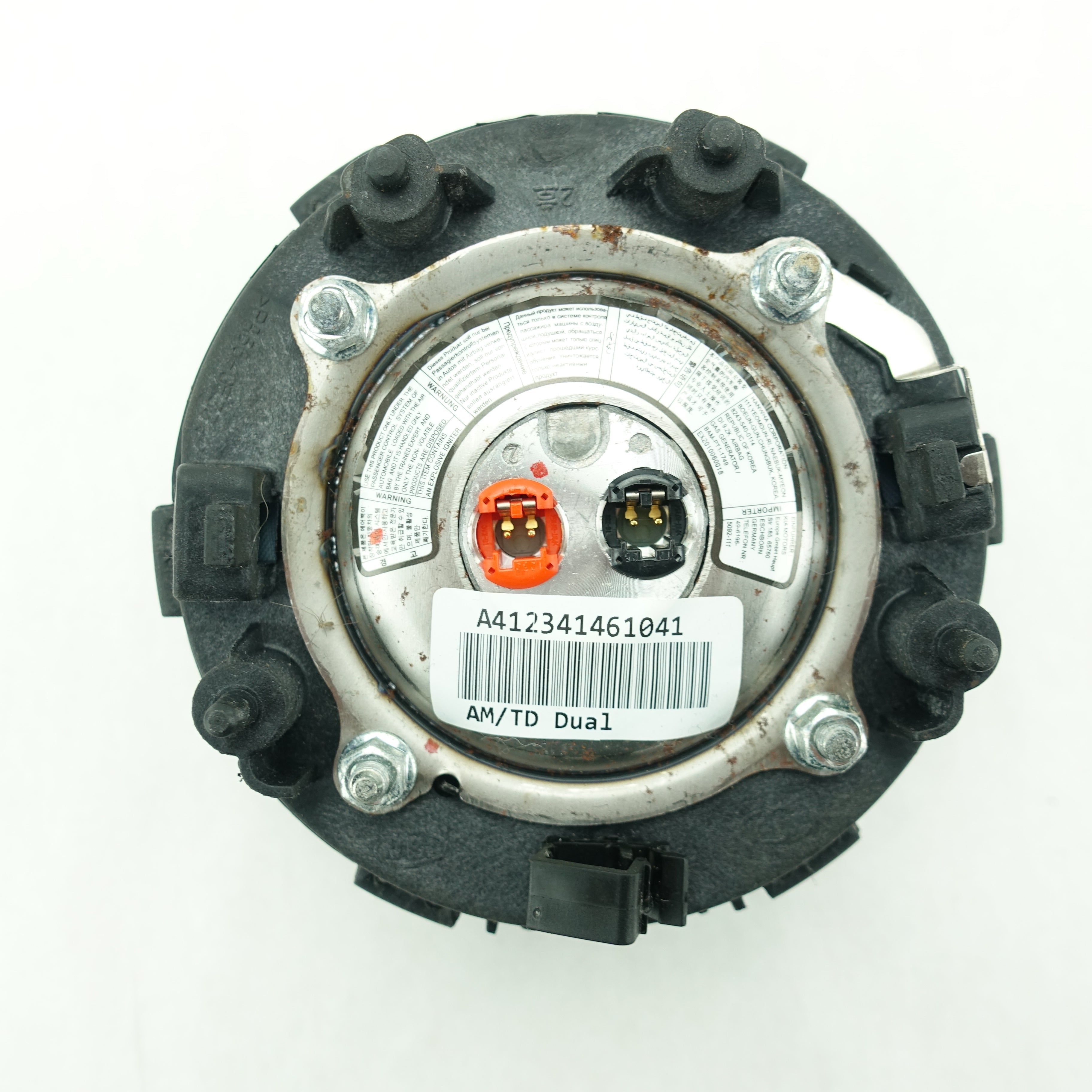2013 Kia Soul Steering Wheel Driver Left Airbag Air Bag Black