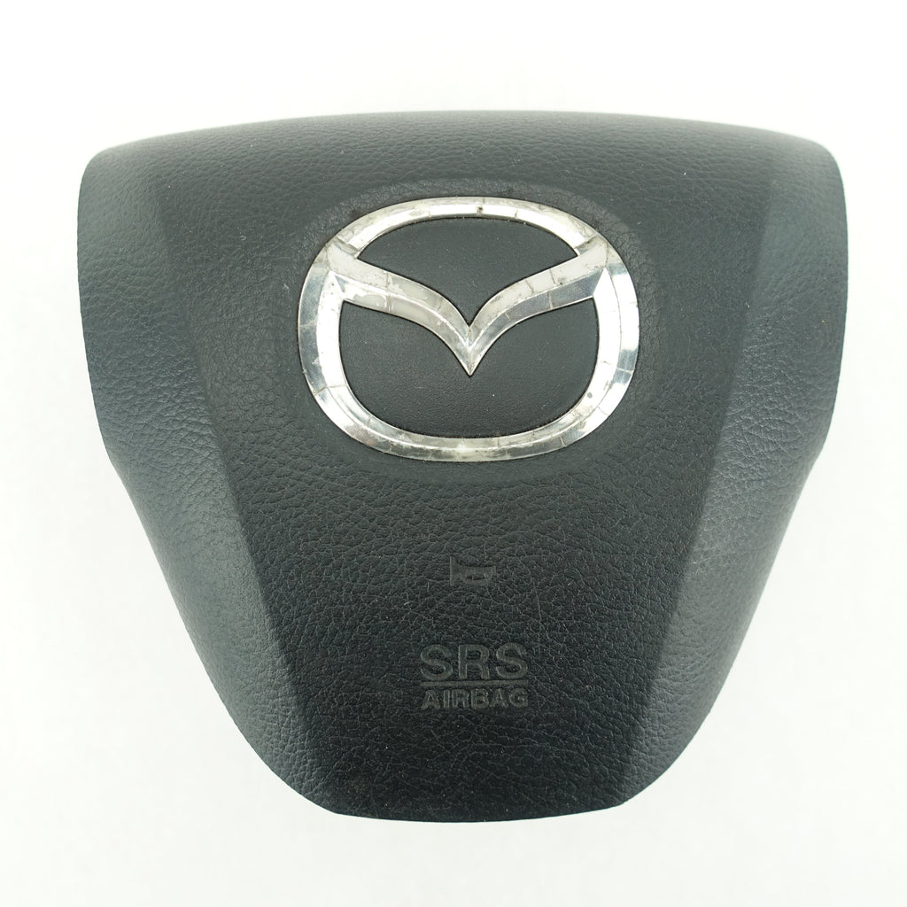Damage 2010 2011 2012 2013 Mazda 3 Driver Steering Wheel Airbag Air Bag With Wheel Mounted Audio Control Black