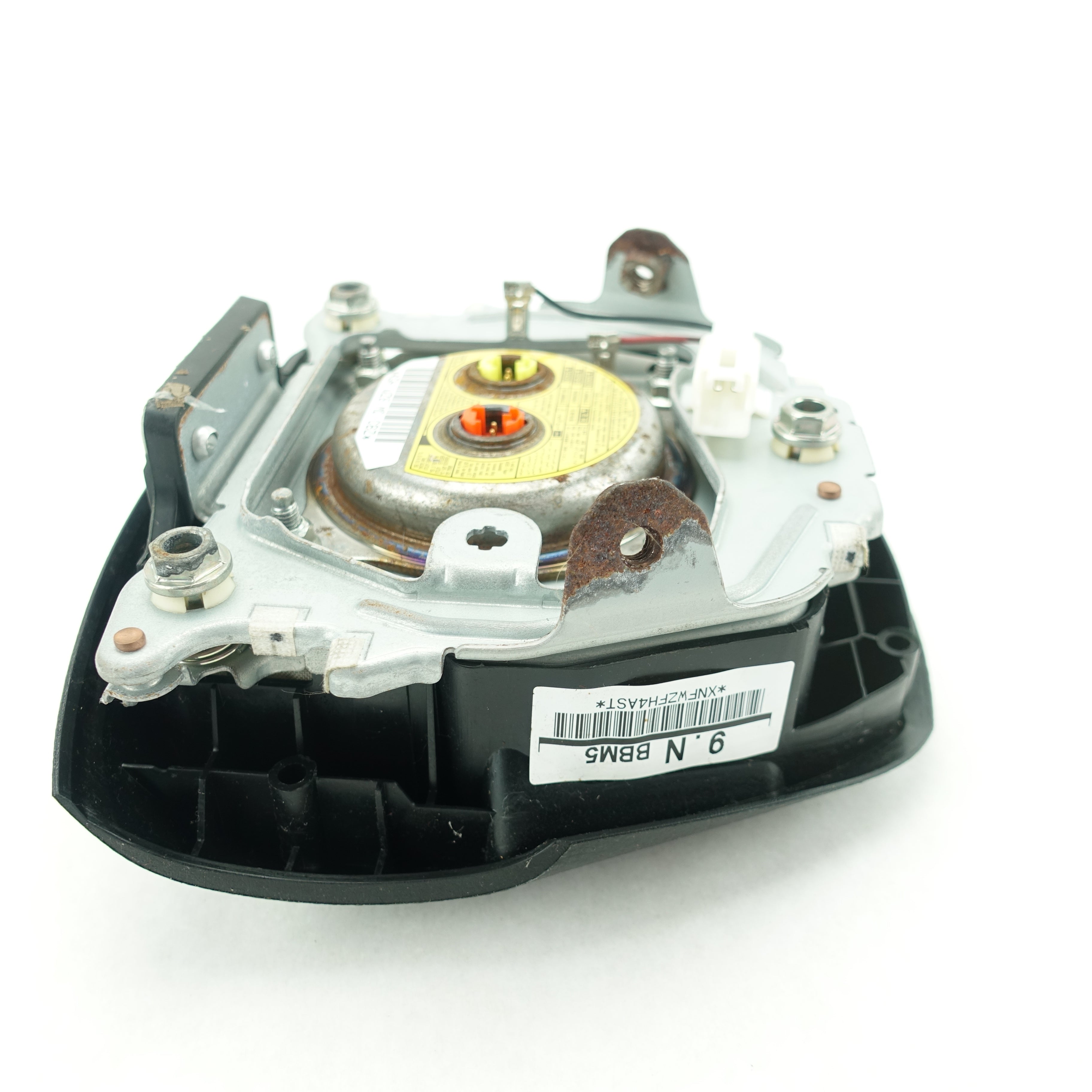 Damage 2010 2011 2012 2013 Mazda 3 Driver Steering Wheel Airbag Air Bag With Wheel Mounted Audio Control Black
