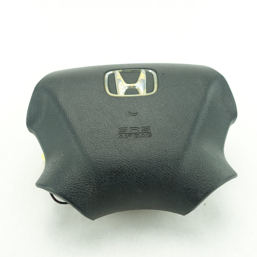Damage 2006 2007 Honda Accord Sedan 3.0L Steering Wheel Airbag Air Bag Black