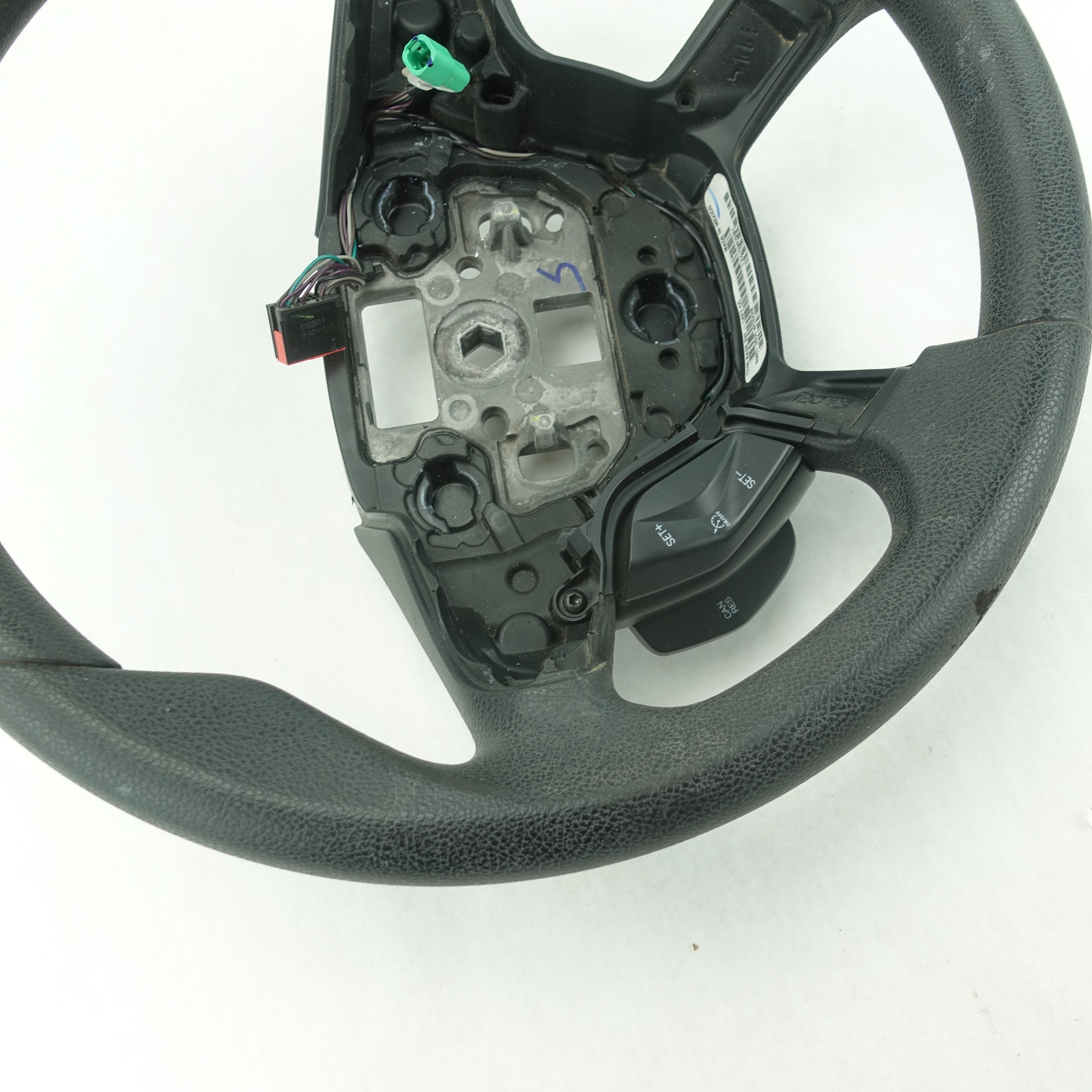 Damage 2012 2013 2014 Ford Focus Steering Wheel Black