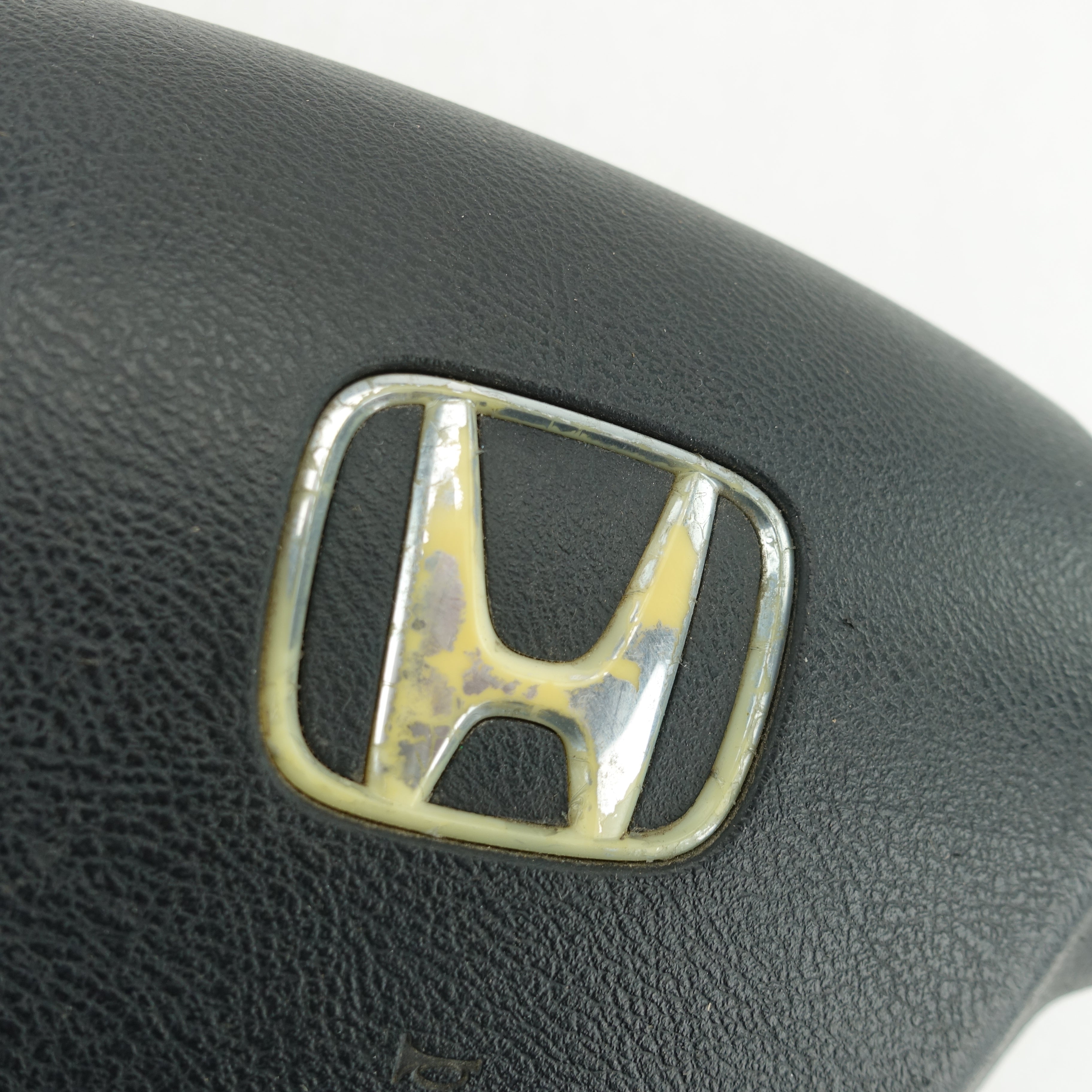 Damage 2006 2007 Honda Accord Sedan 3.0L Steering Wheel Airbag Air Bag Black