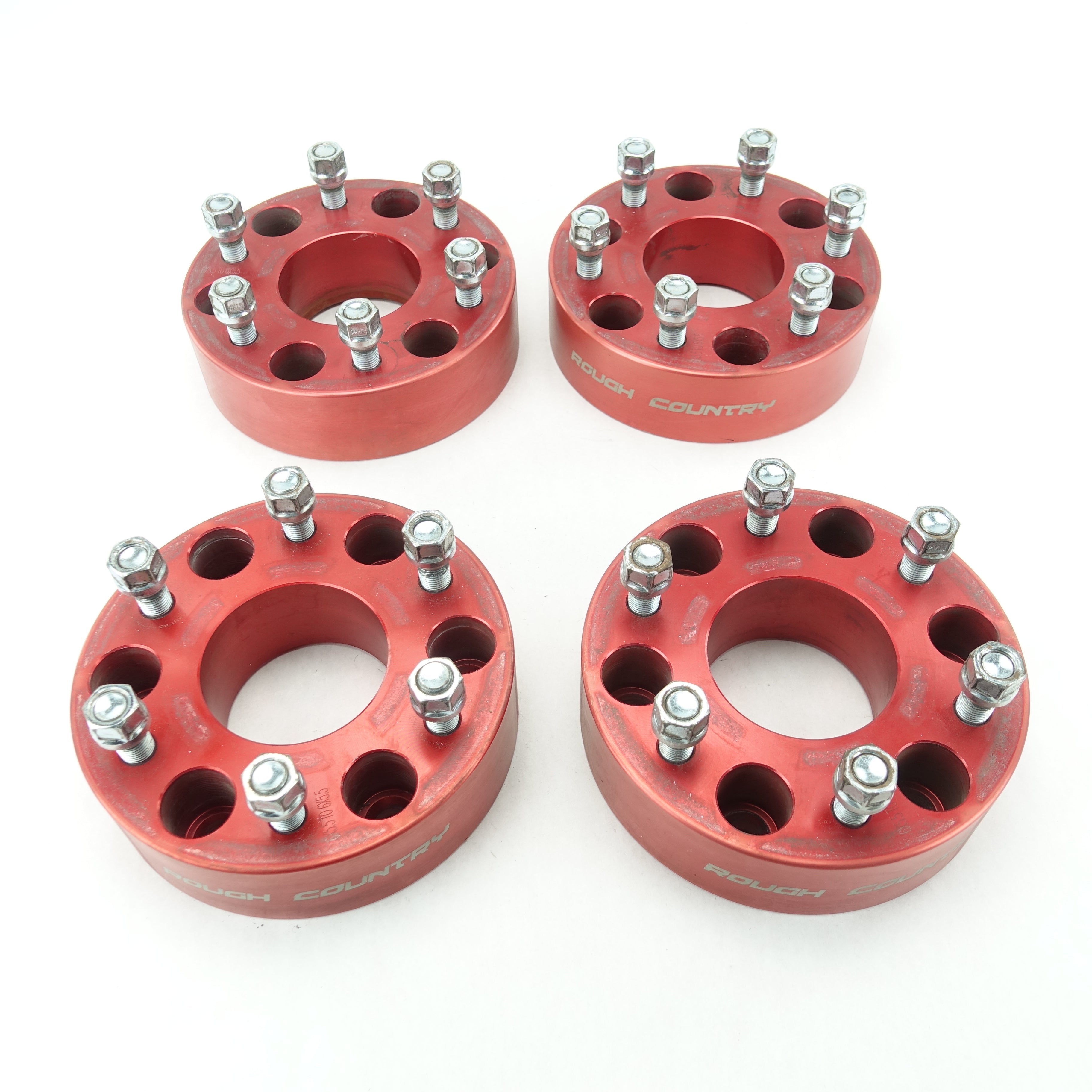 Rough Country 6X5.5 2 Inch Spacers Set of 4 Pulled From 2020 Silverado 1500