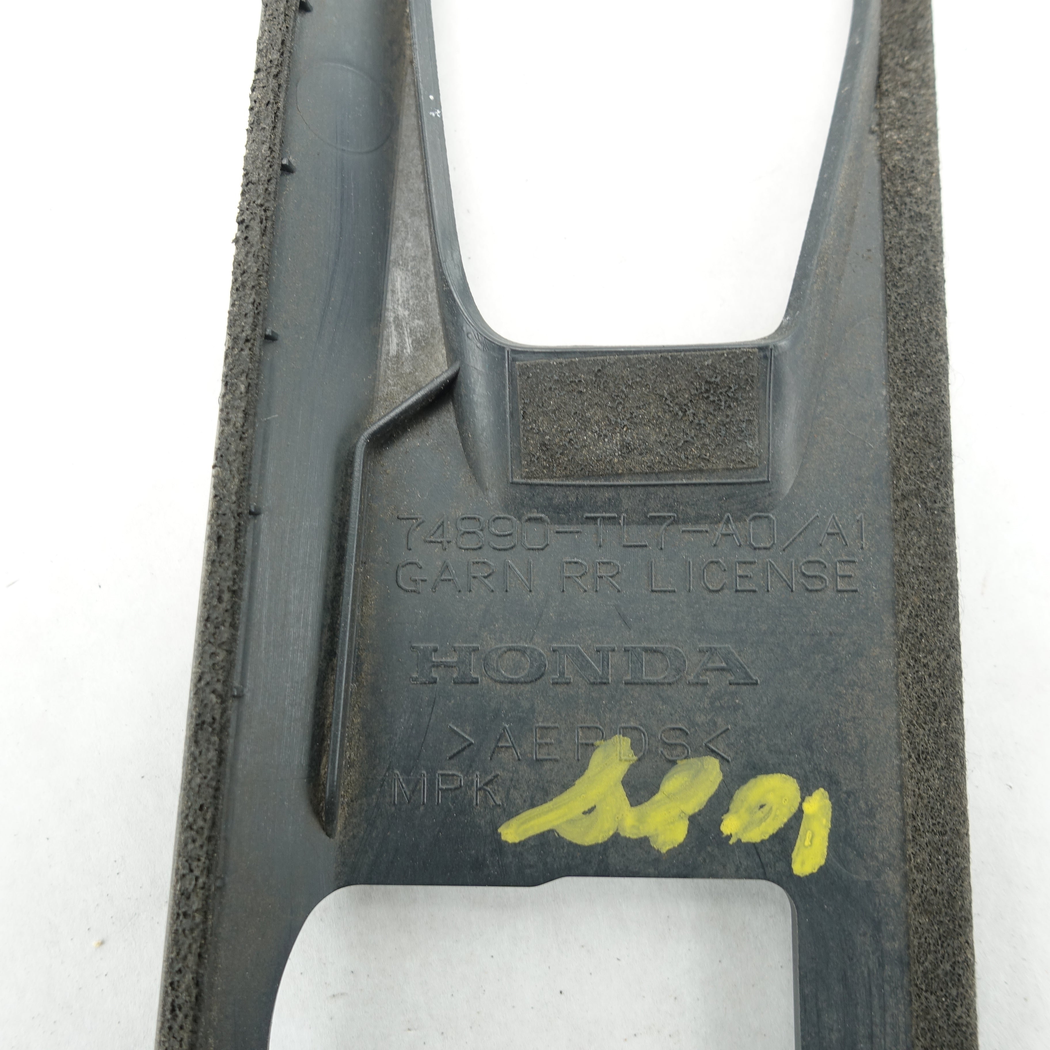 2011 2012 2013 2014 Acura TSX Liftgate Licenses Light Camera Release Button Trim