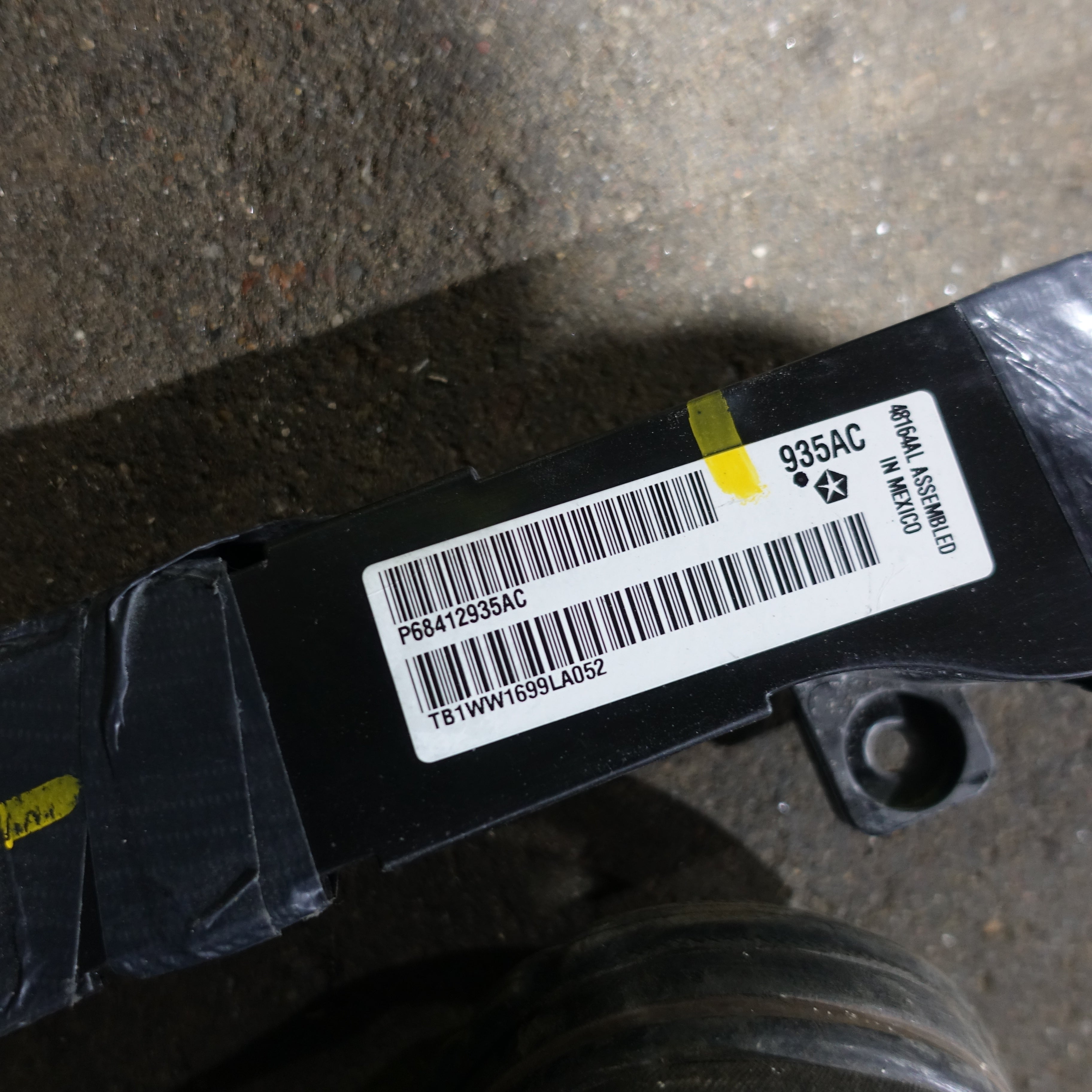 2019 Ram 3500 Big Horn Regular Cab Floor Wire Harness Loom