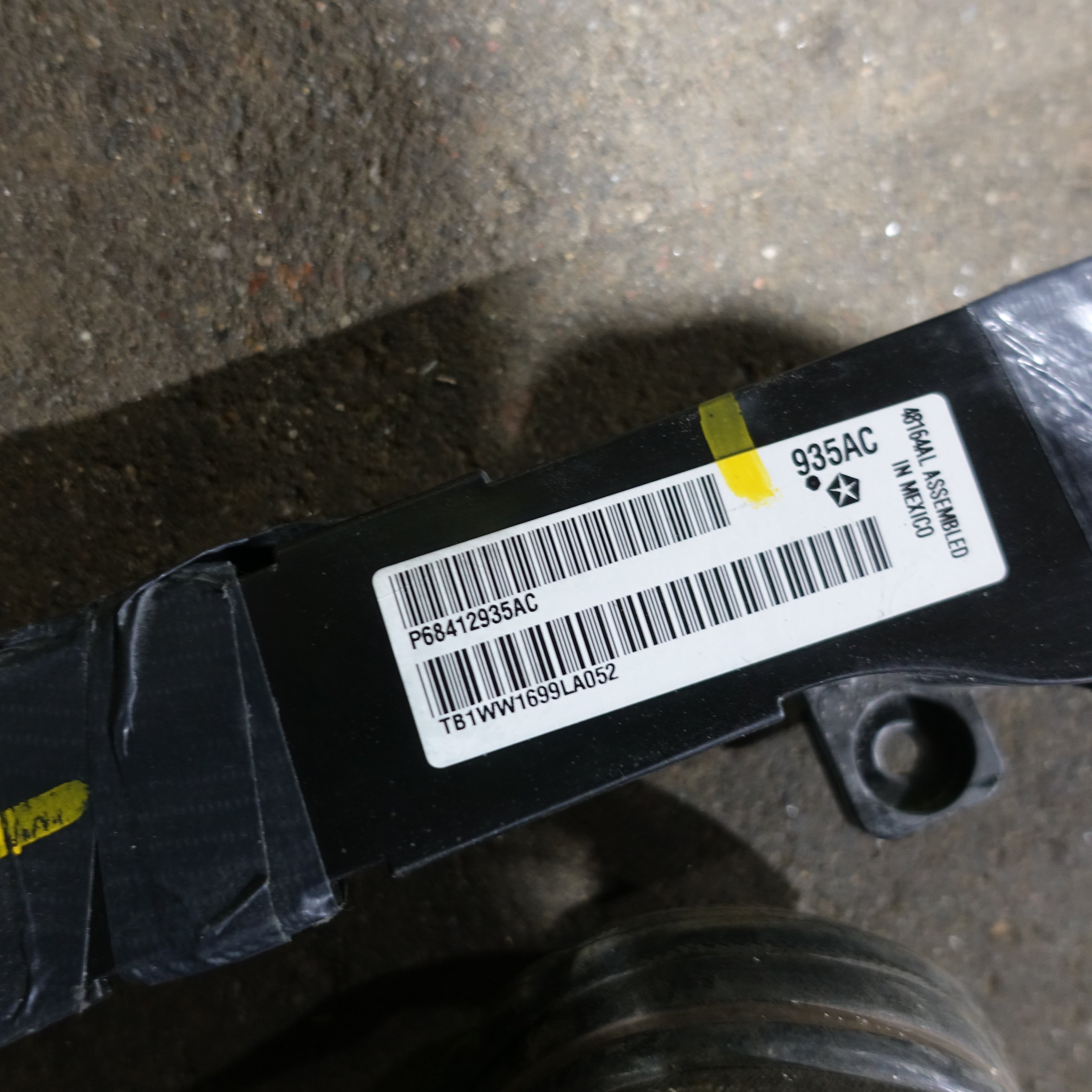 2019 Ram 3500 Big Horn Regular Cab Floor Wire Harness Loom