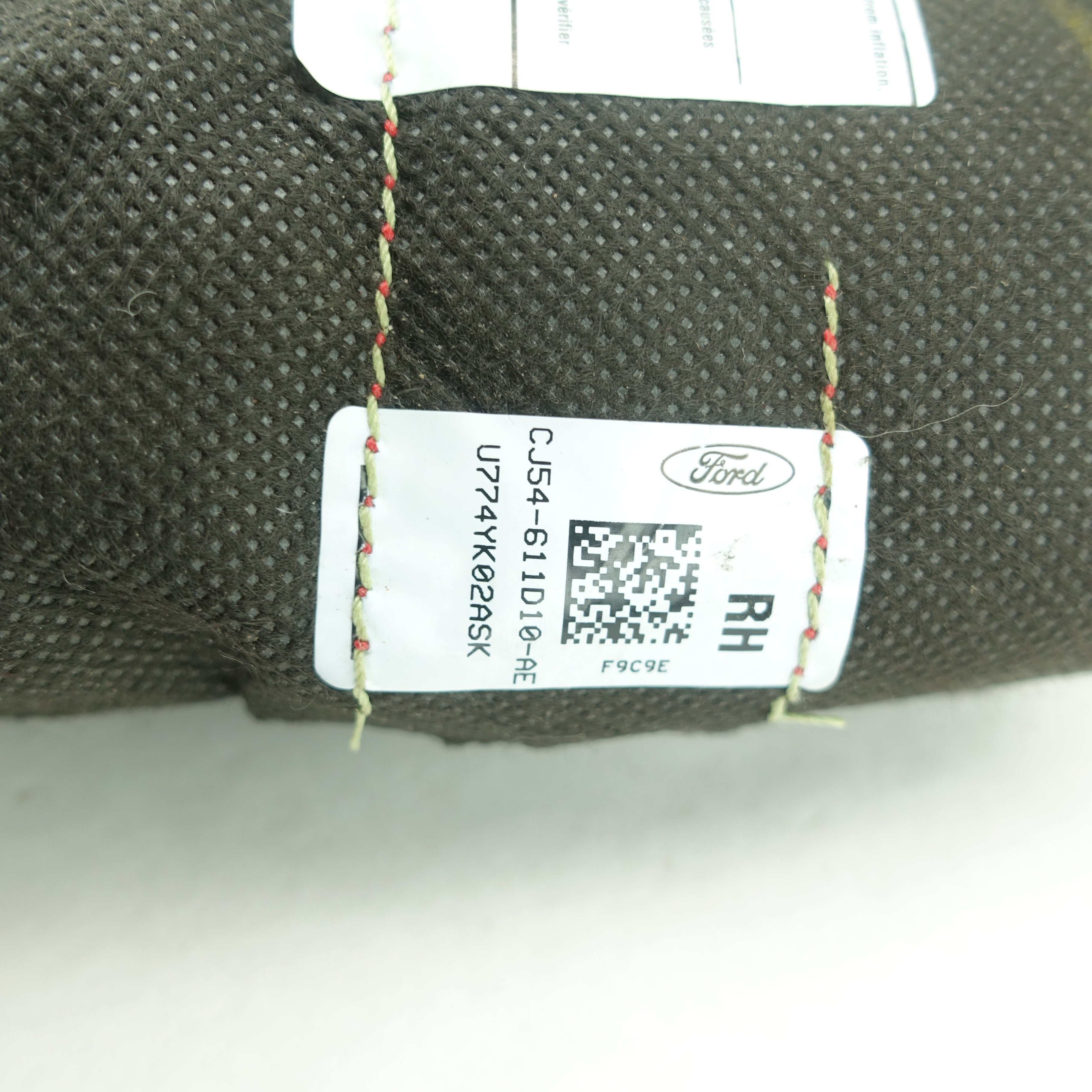 2013 2014 2015 2016 2017 2018 2019 Ford Escape Passenger Right Seat Airbag Air Bag