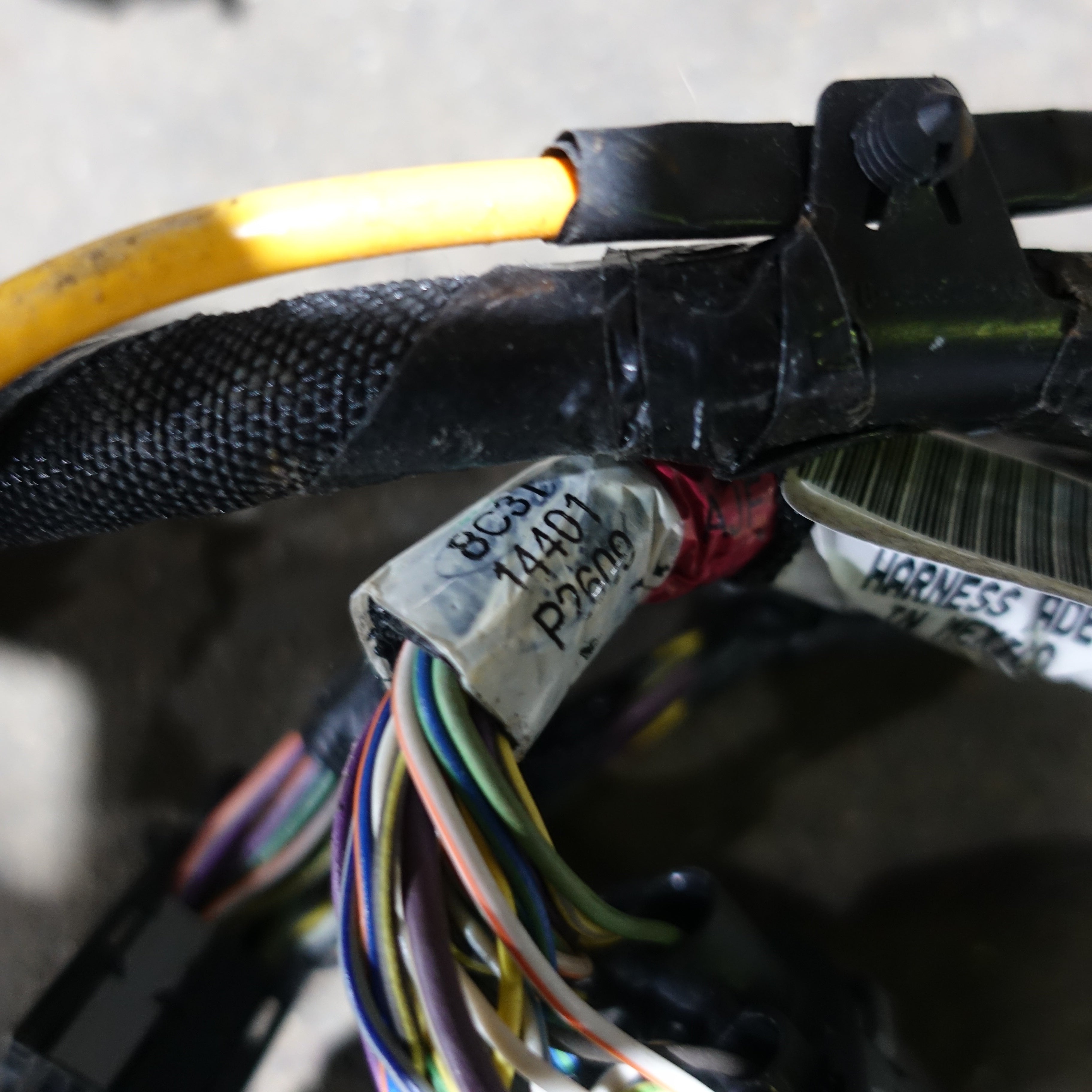 2008 Ford F250 F350 Dash Wire Harness Loom