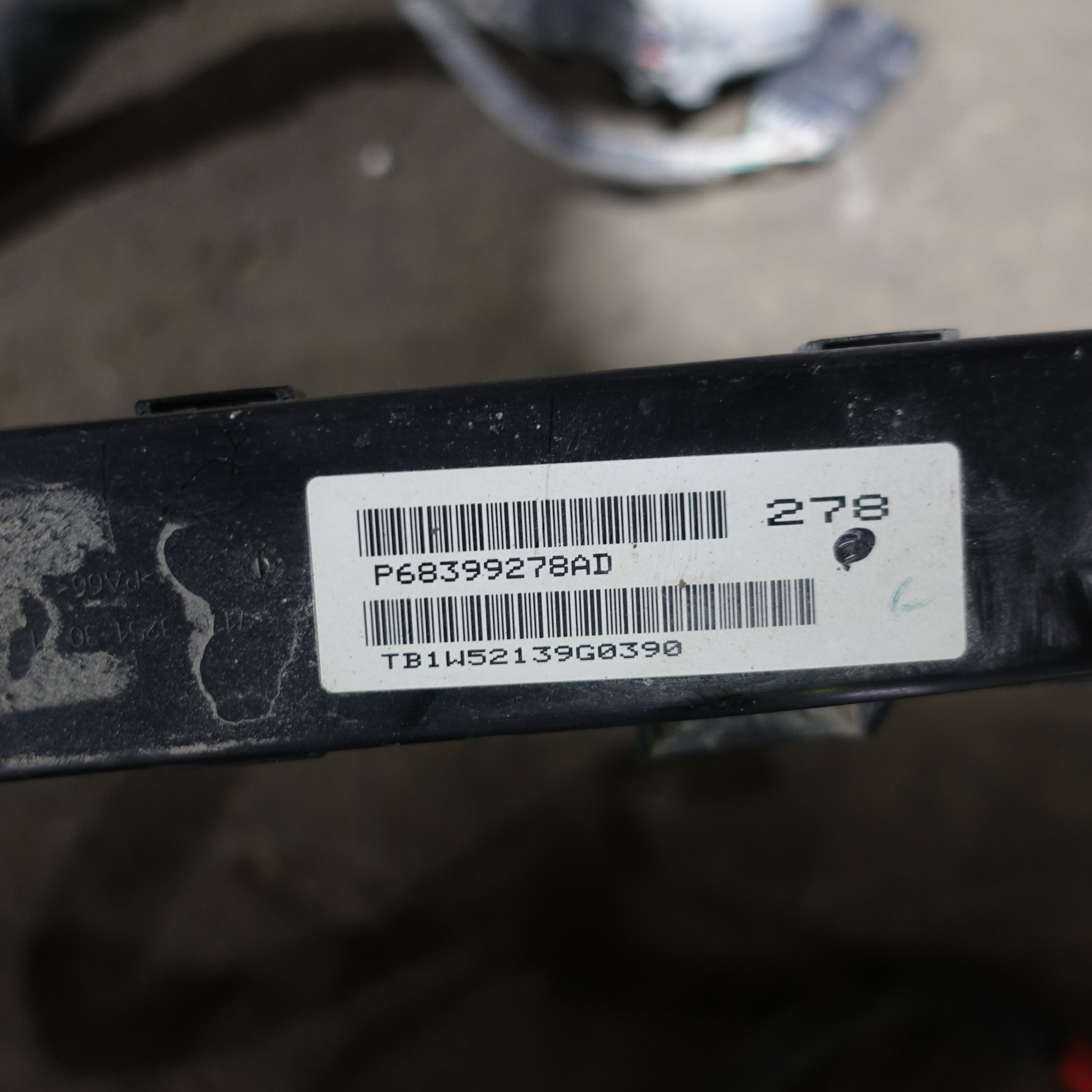 2019 Ram 2500 3500 6.7 Fire Wall Positive Battery Cable Aux PDC Relay Box