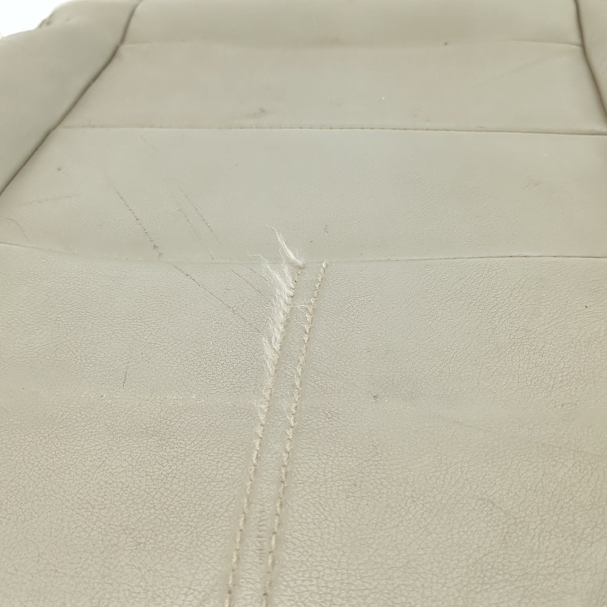 2008 2009 2010 Ford F250 F350 Left Driver Seat Bottom Cushion Leather Gray