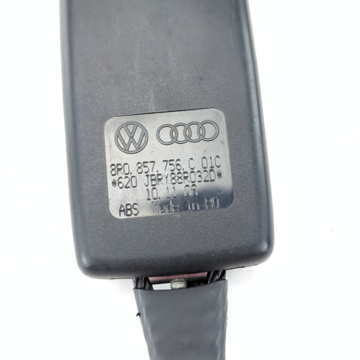 2009 2010 2011 2012 Audi Q5 Seat Belt Buckle Front Right Passenger